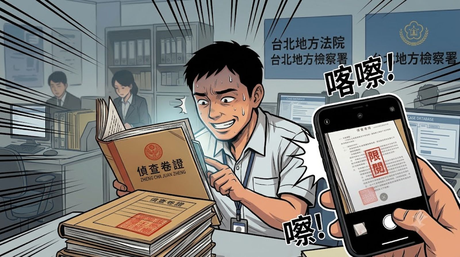 獨家/偷拍被害人性影像留著「自己看」!北檢書記官認罪:已學到教訓