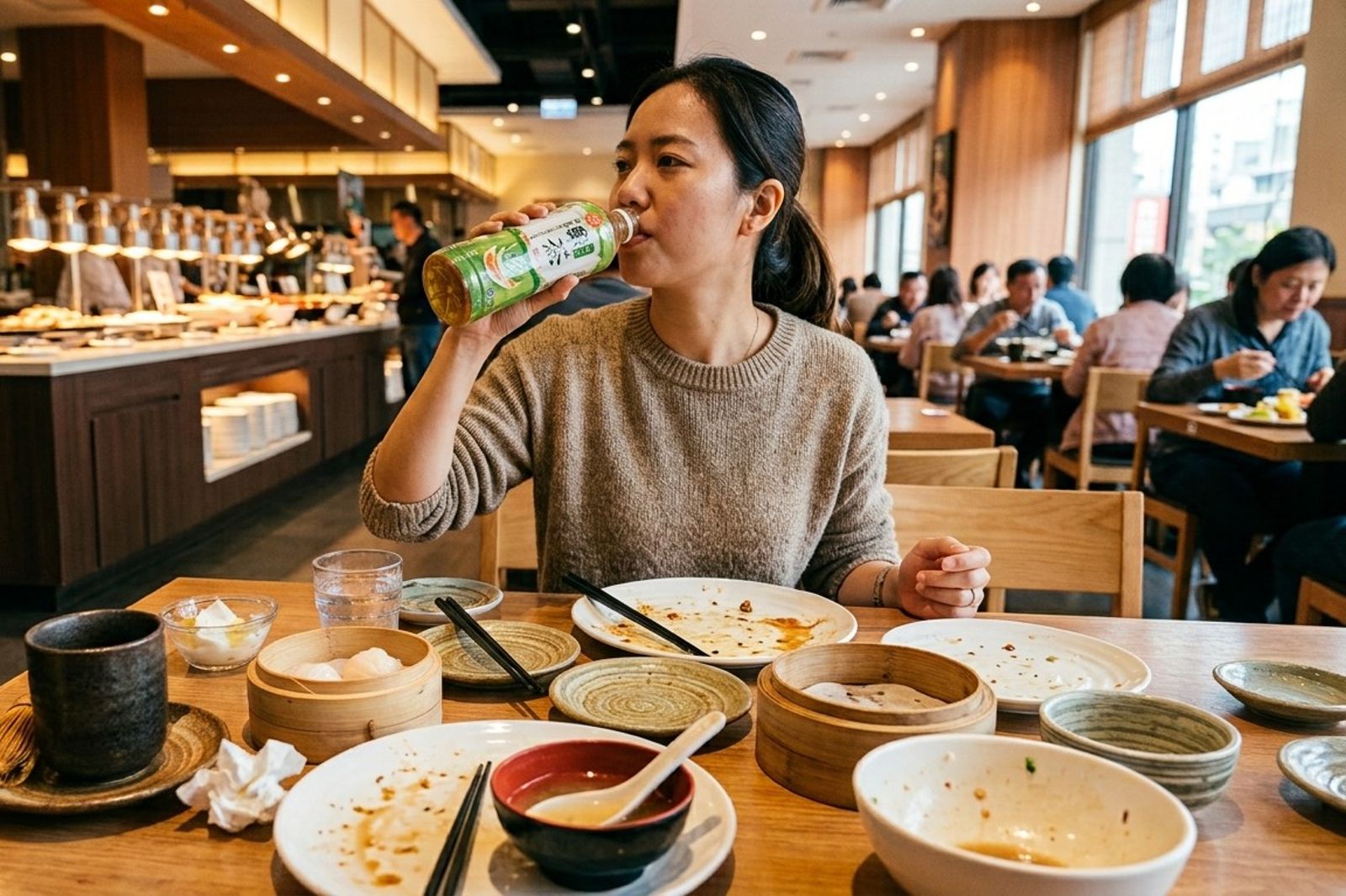 飯後喝綠茶能減肥?研究揭10週只多瘦1.6公斤,營養師:別把解膩當減脂