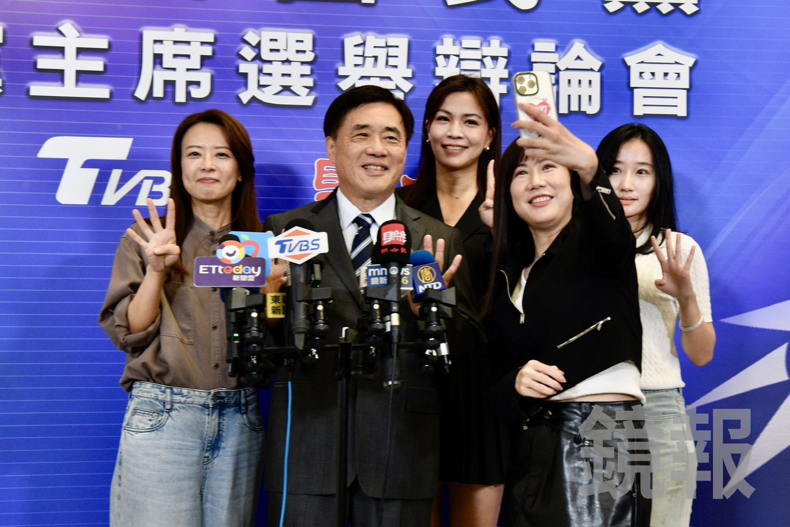 民調落後鄭麗文近13% 郝龍斌喊「全力以赴」:參選就是要贏