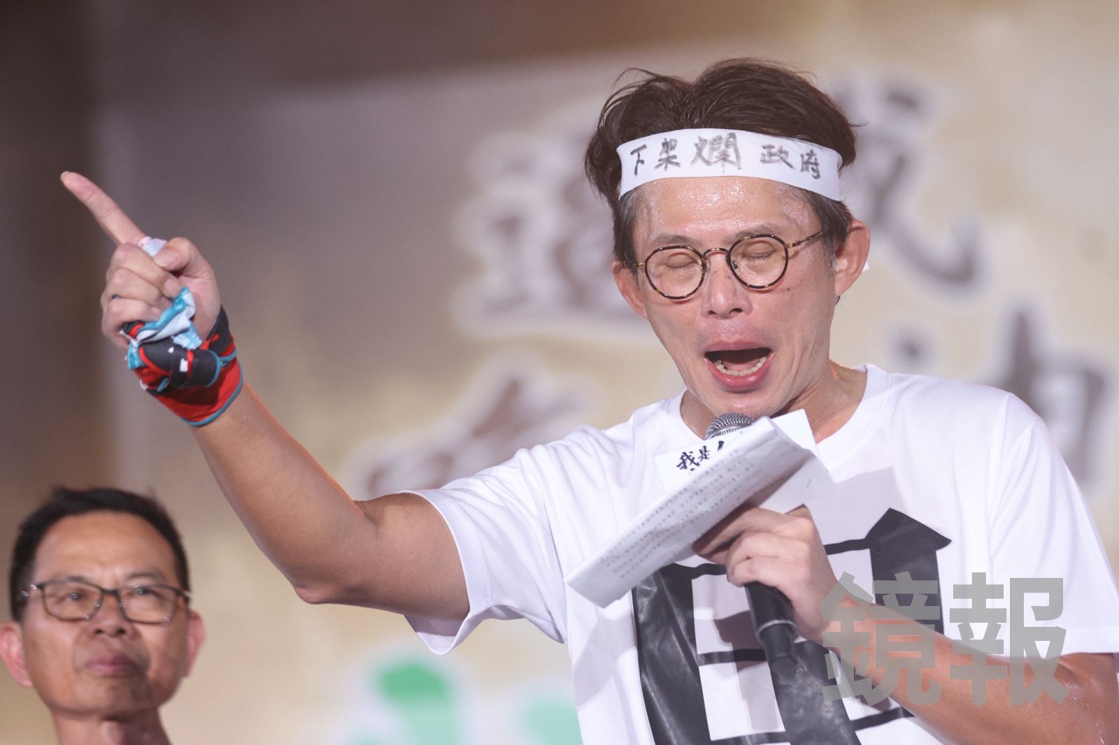 凱道反毒油/砲轟卓榮泰躲南部講幹話 黃國昌怒吼:讓爛政府倒台!