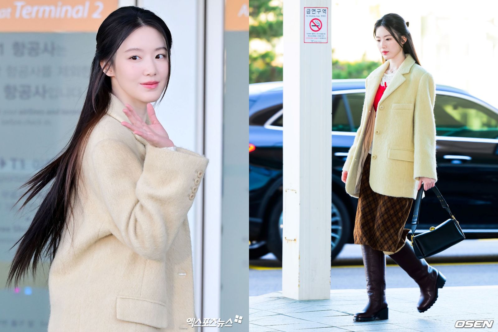 AAA明高雄登場！舒華、IVE、LE SSERAFIM都出發了　機場時尚搶先看