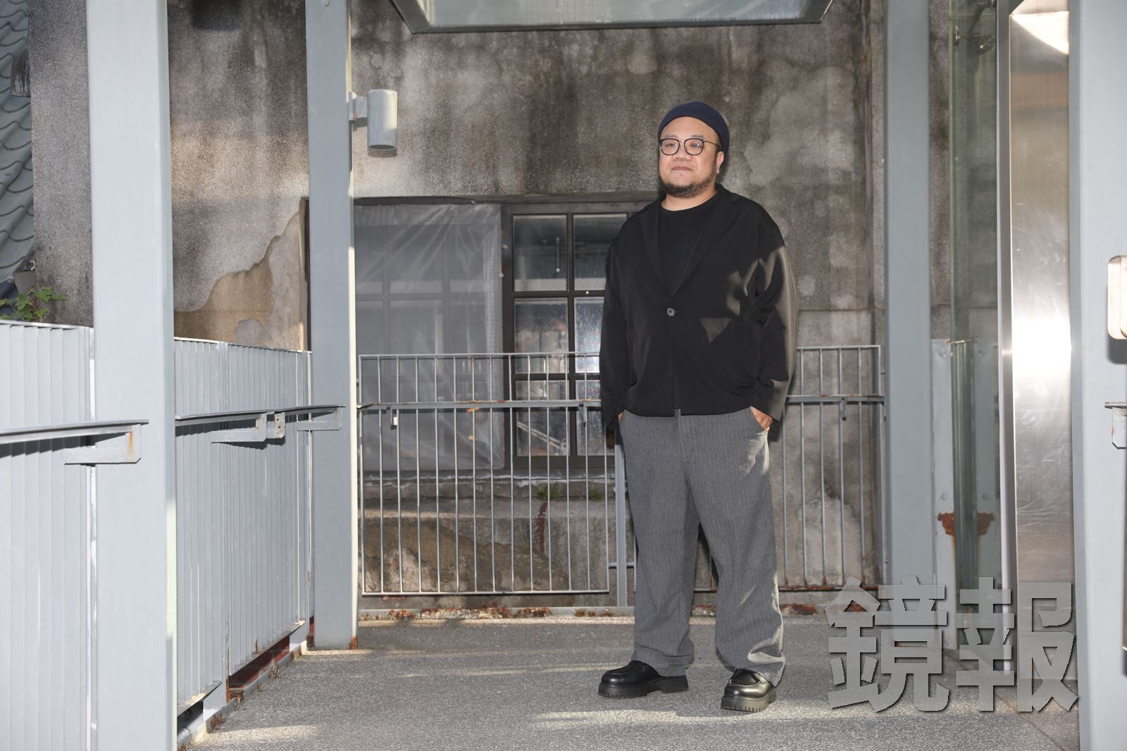 葉天倫表態政治立場。攝影林煒凱