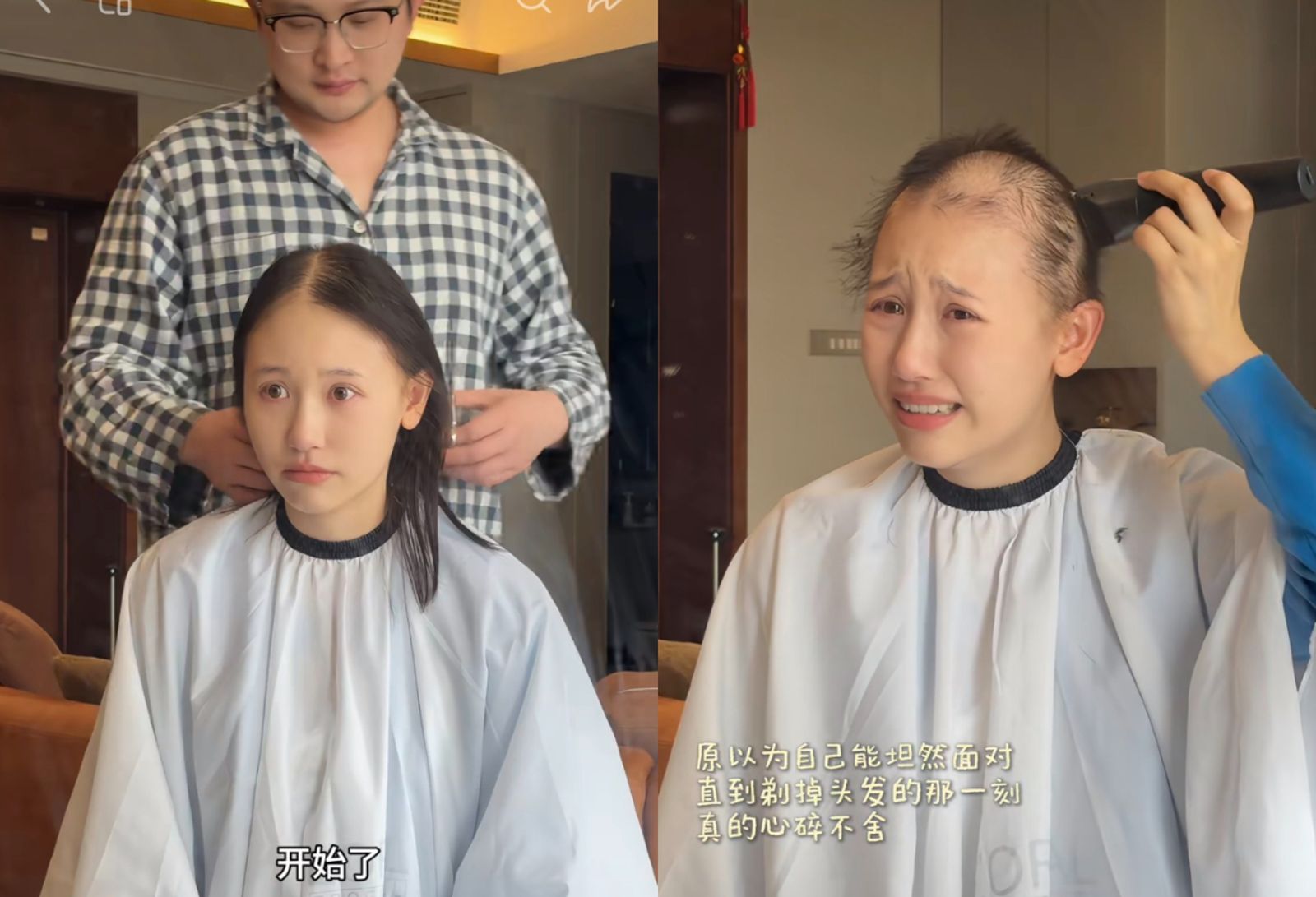 一栗小莎子忍不住淚崩。翻攝一栗小莎子小紅書