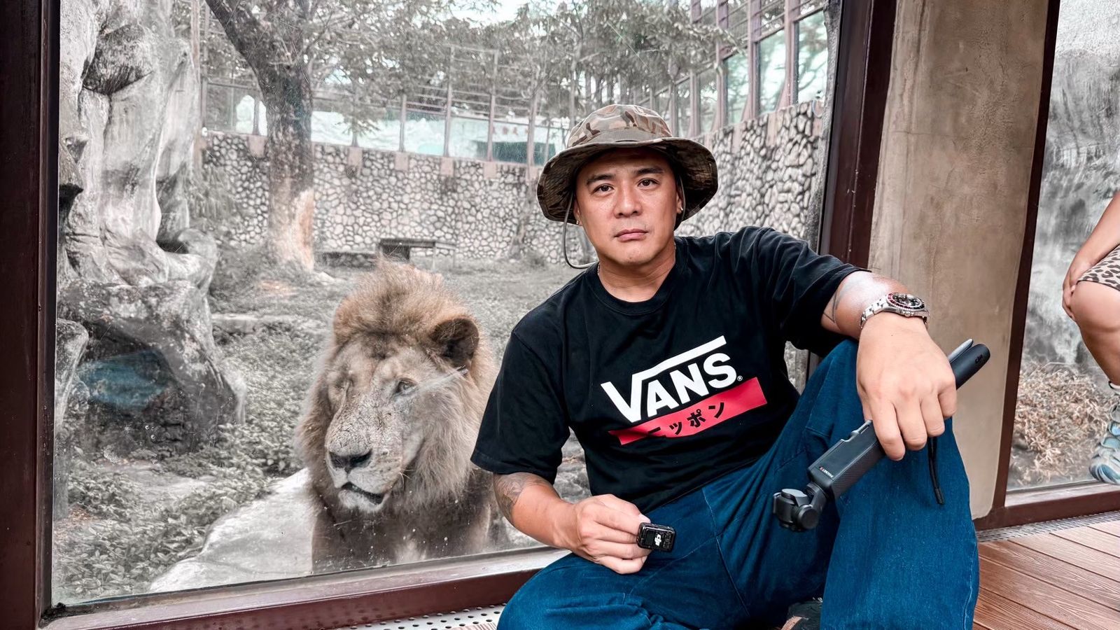 竇智孔盼能為推廣動物保育盡一份心力。竇智孔提供