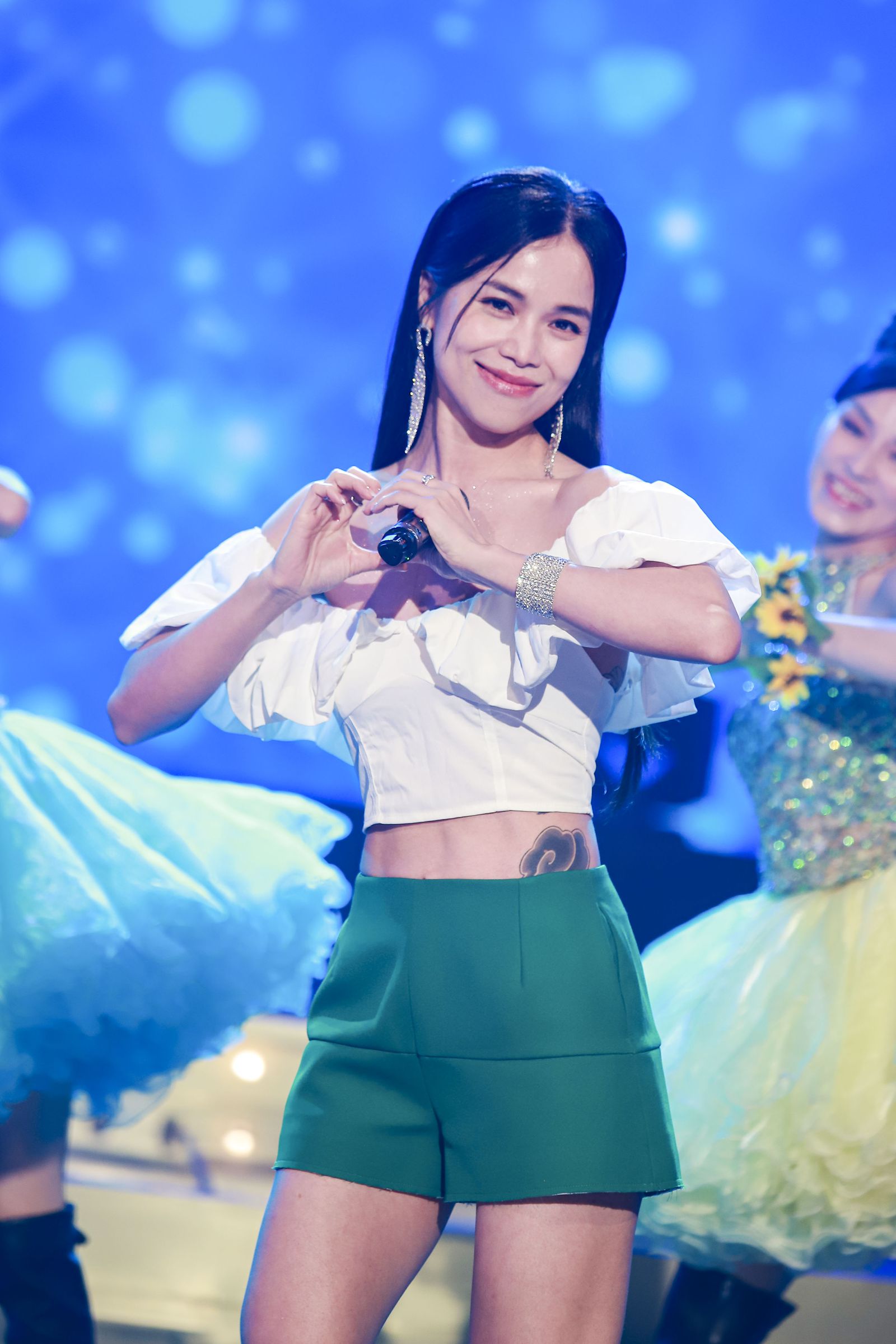 林芯儀想起當初北上圓音樂夢,頗有感觸。民視提供