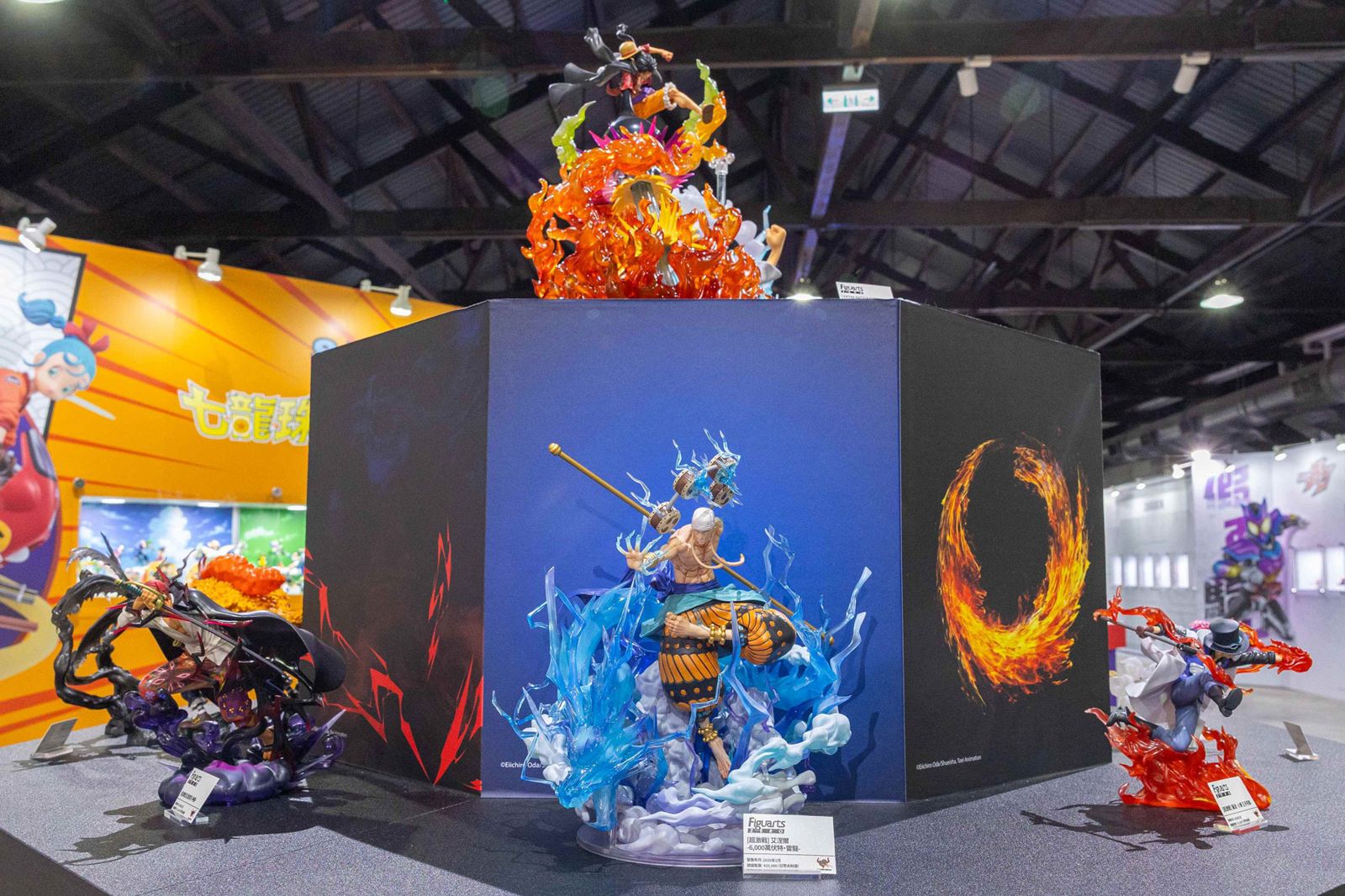 萬代南夢宮玩具展高雄駁二登場　《航海王》《鋼彈》等多部人氣模型集結