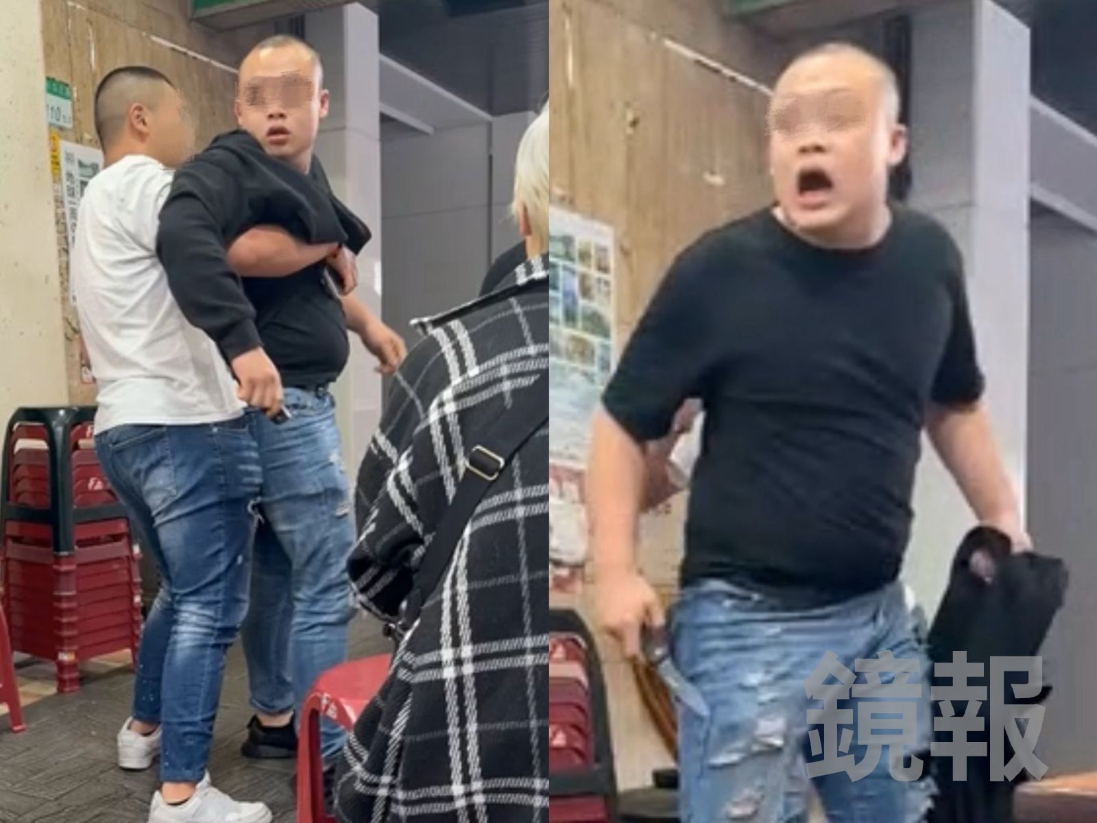 林森北路醉男早餐店亮刀搶手機逼刪片 被害人驚喊:差點被砍到!