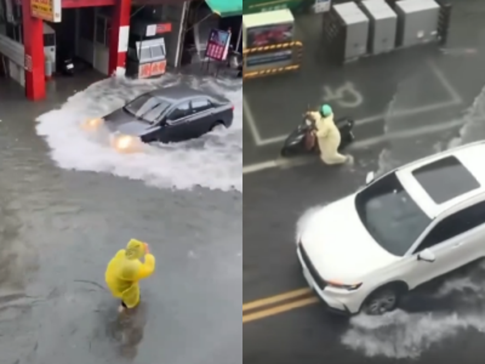 彰化大淹水!氣象署:受「低壓帶+西南風影響」降雨至週六才趨緩