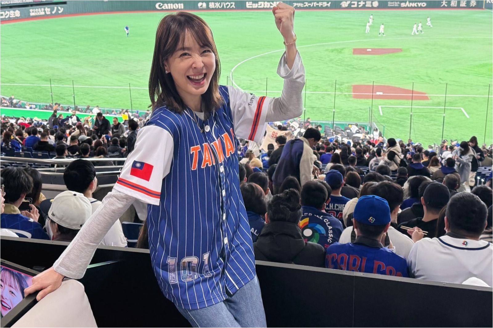 賈永婕被爆「堵住東京巨蛋入口」　日本球迷譏：跟中國人一樣