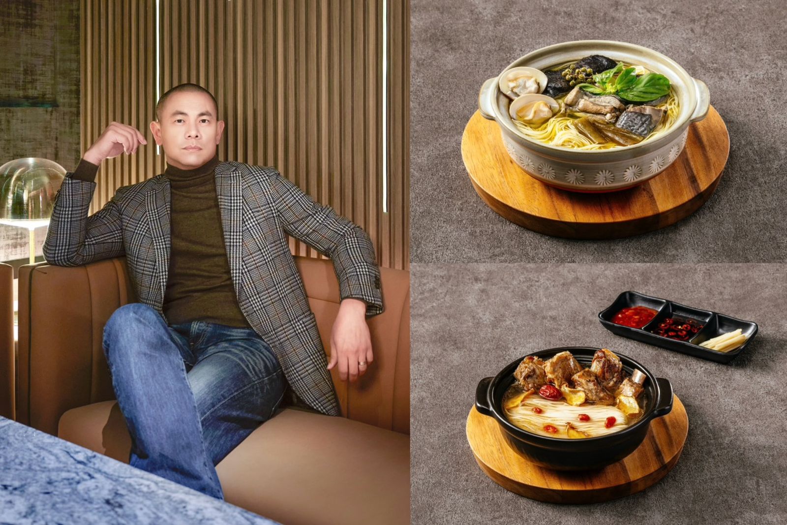 江振誠為歡唱會所設計麵點、火鍋！台中沉浸式夜唱新地標「ONCOR」正式開幕