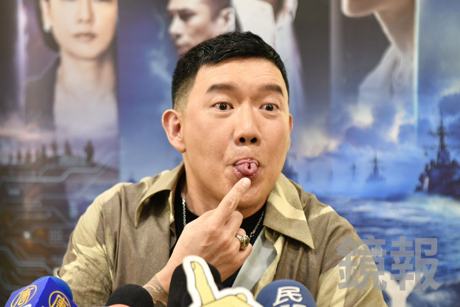 杜汶澤學吳慷仁「喝豆汁」猛酸「舌頭功超強」　笑喊金鐘獎應設最佳舌頭獎：會捲又會舔