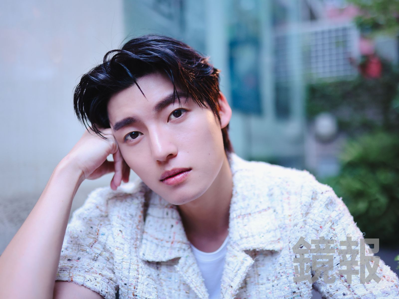 劉育仁陪同學試鏡意外入行，卻也面臨過是否要繼續下去的懷疑。劉耀勻攝