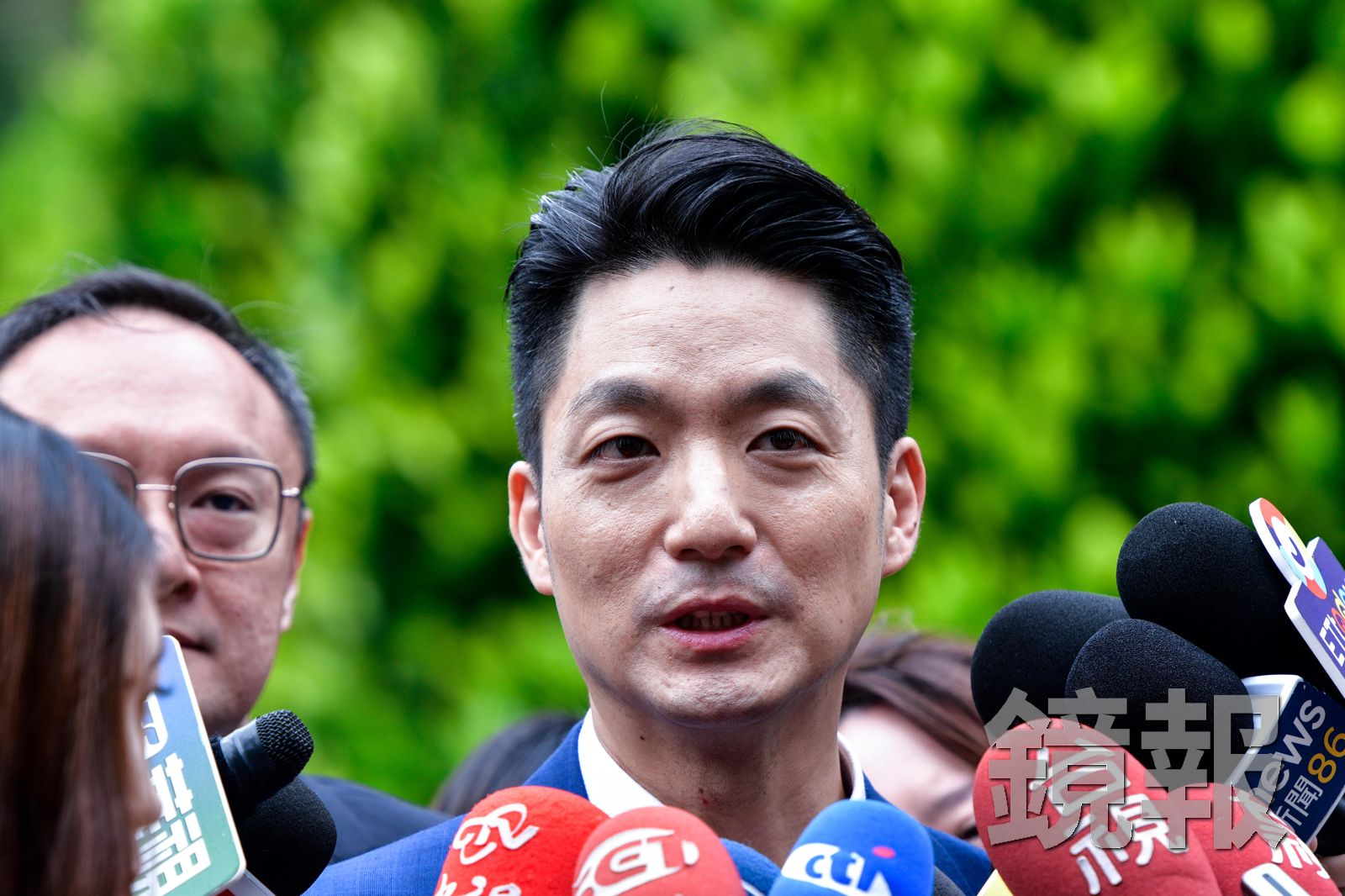面對卓揆質疑松機遷移立場改變,台北市長蔣萬安今天(16日)表示,是因為時間點不同。資料照片。攝影李智為