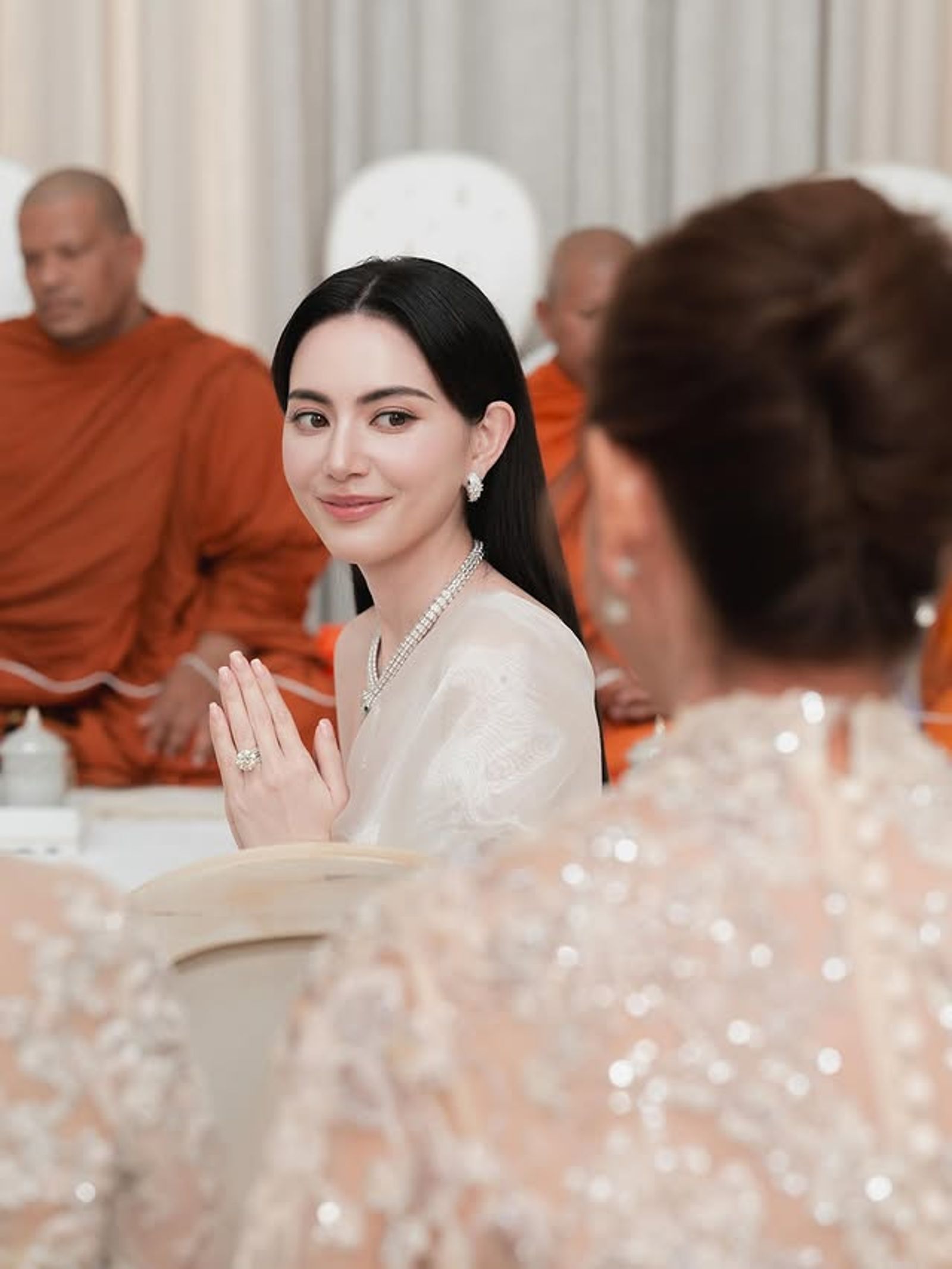 Mai舉辦泰國傳統婚禮。翻攝IG@davikah