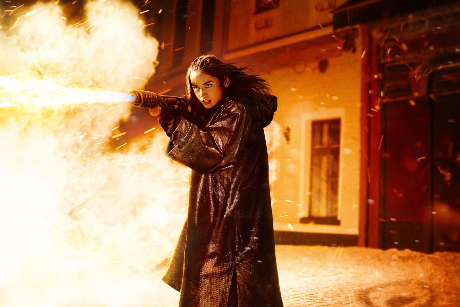 《捍衛任務:復仇芭蕾》真火實拍高溫4000度 安娜點火真人拍攝險喊卡