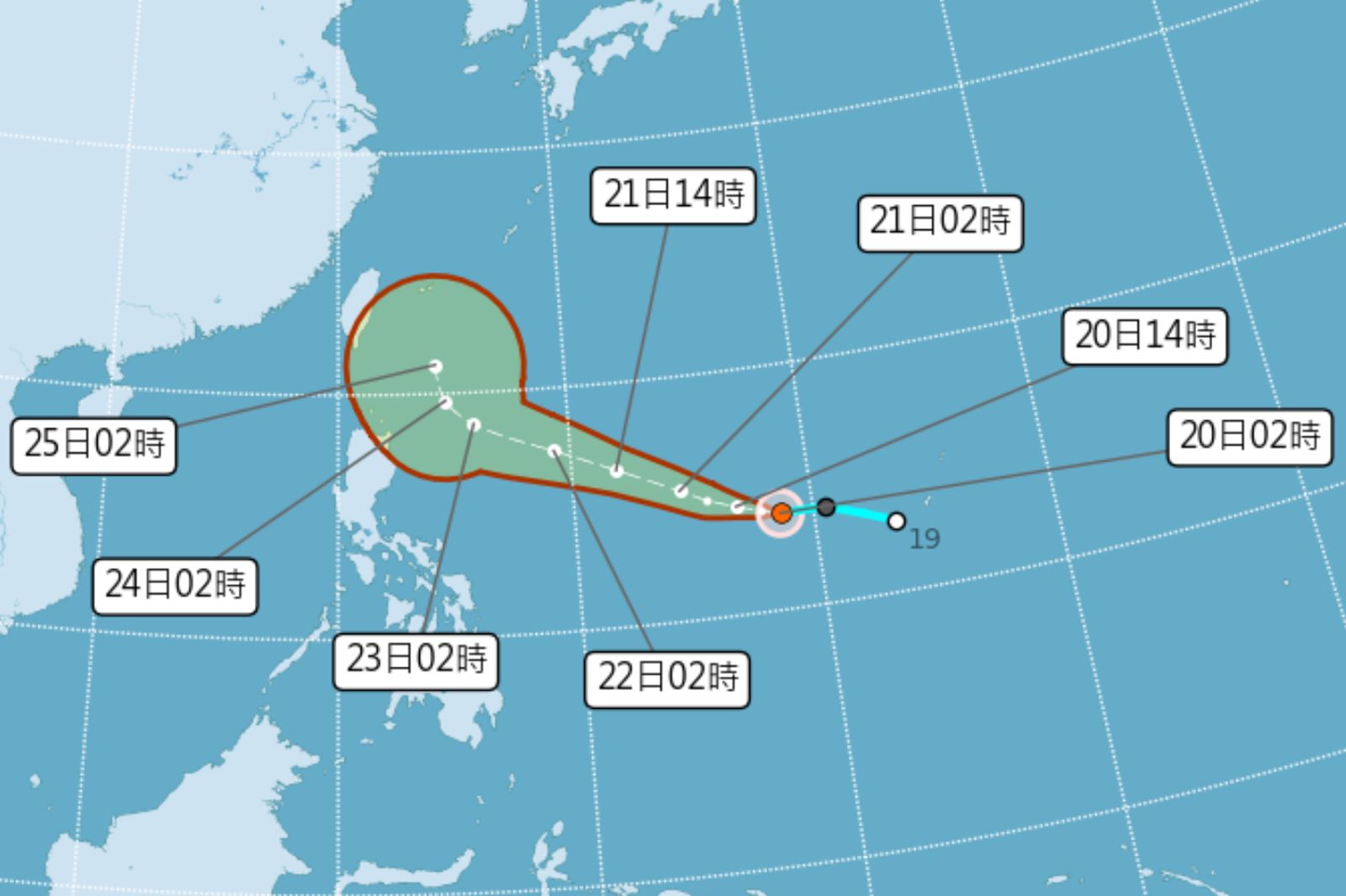 颱風米克拉增強中 「這2天」最逼近台灣!2種可能路徑一次看