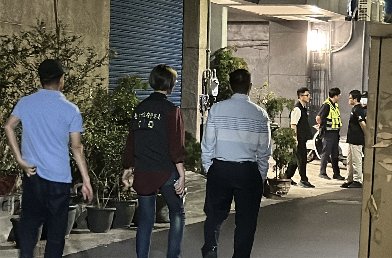 警方封鎖現場進行調查。民眾提供