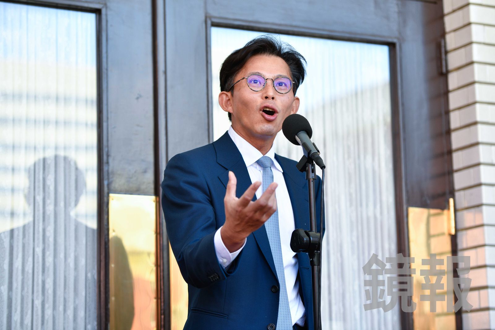 黃國昌曾接受大同「市場派」的獨董提名，一起爭奪經營權。（圖／李智為攝）