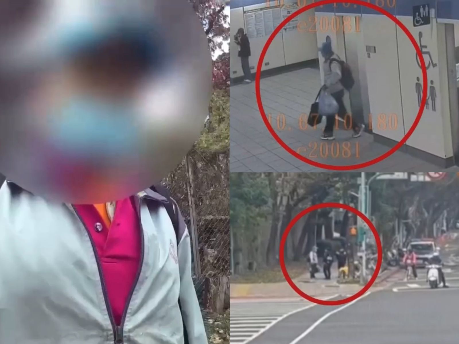 北捷兩度縱火畫面曝！72歲翁變裝逃逸10分鐘仍落網