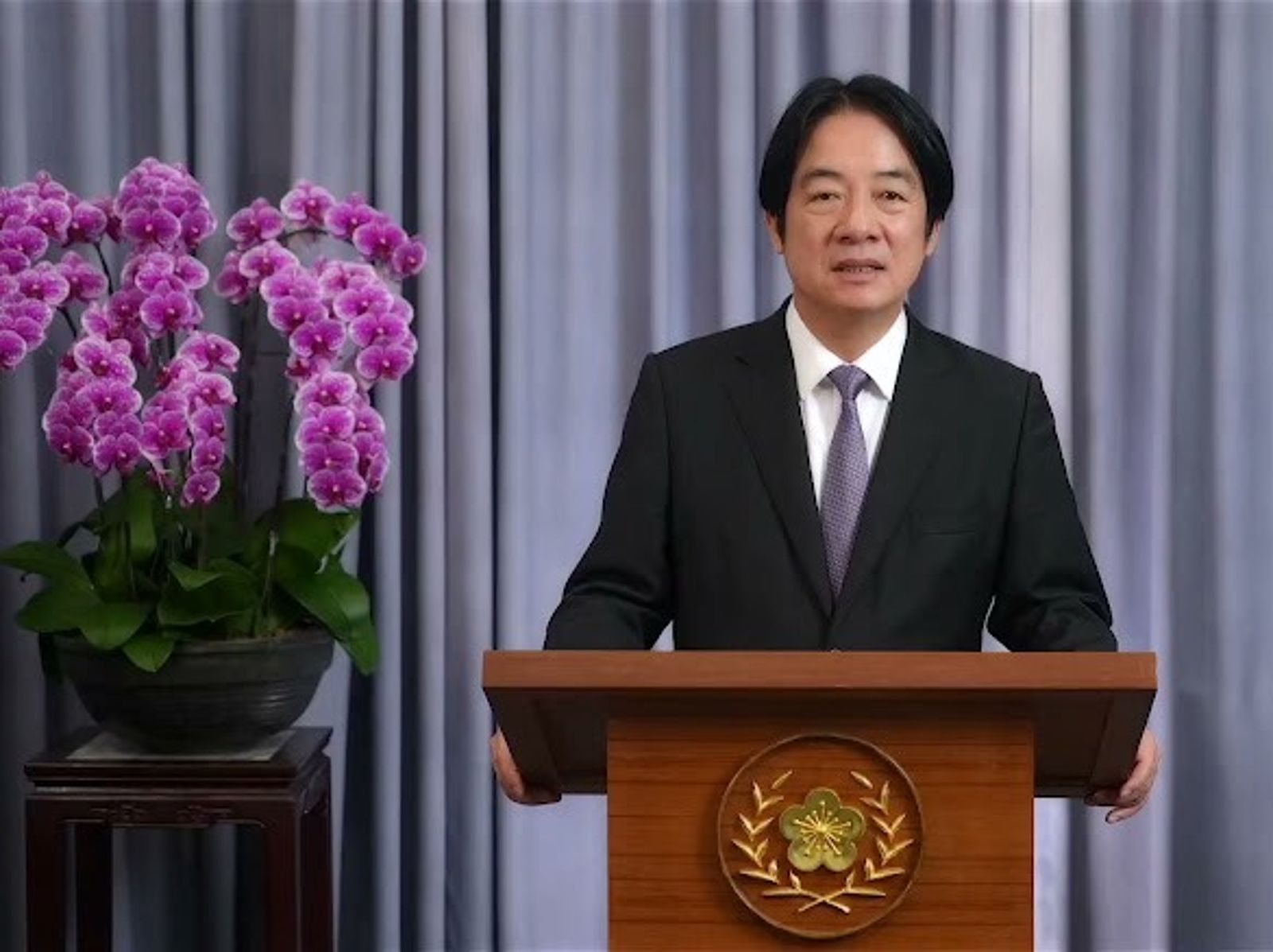 電視播一半跳出賴清德 國家防災日電視廣播同步演練「學保命知識」