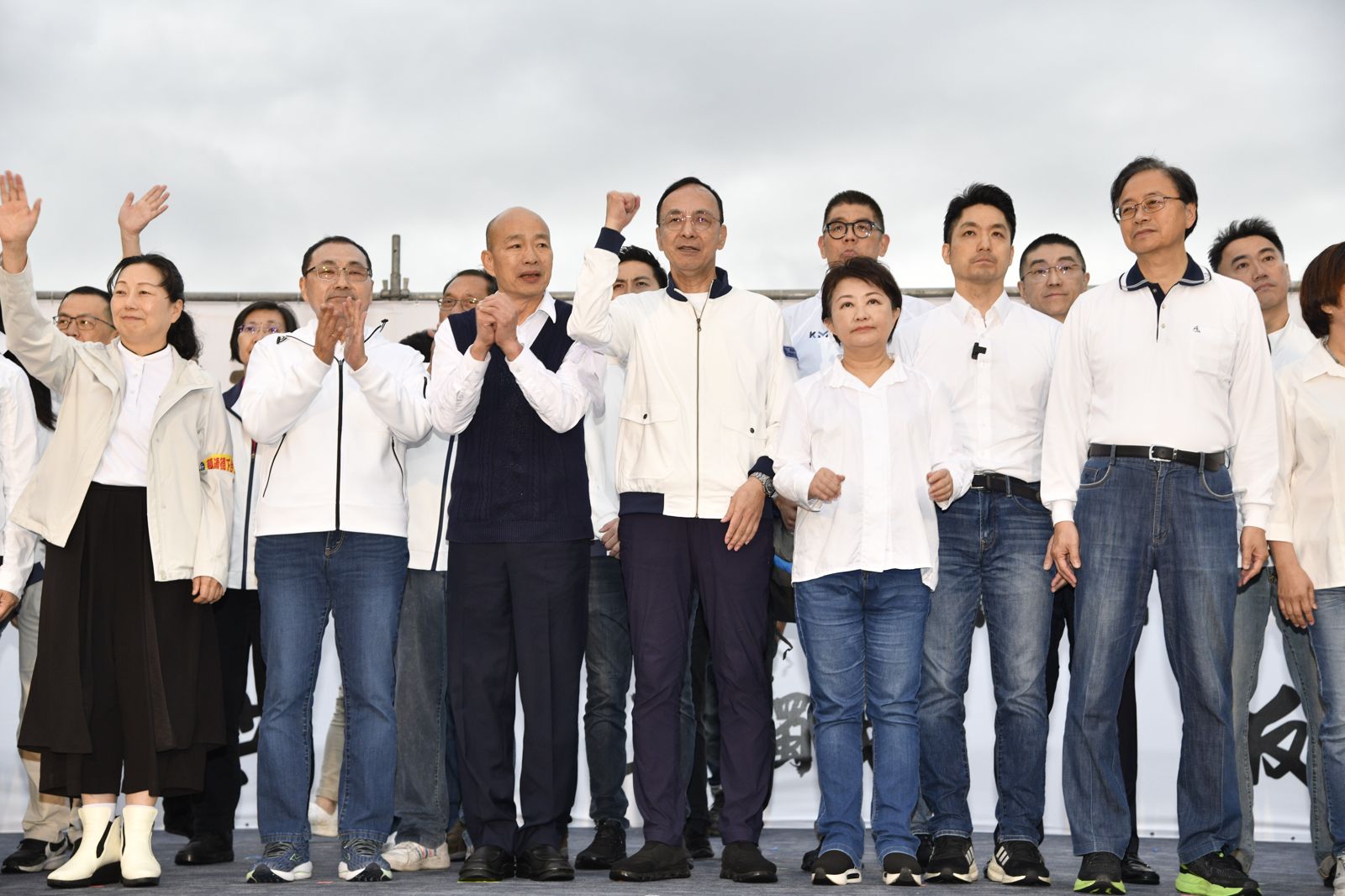 罷免黃金週登場！藍白總動員合體造勢　盧蔣朱韓連跑3場拚反罷