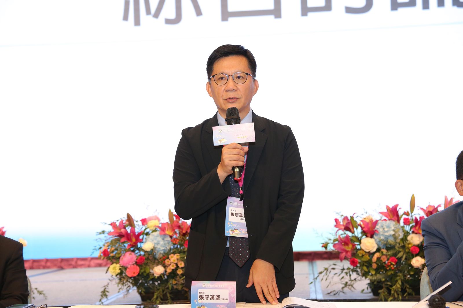教育部張廖萬堅政務次長。圖/體育署提供