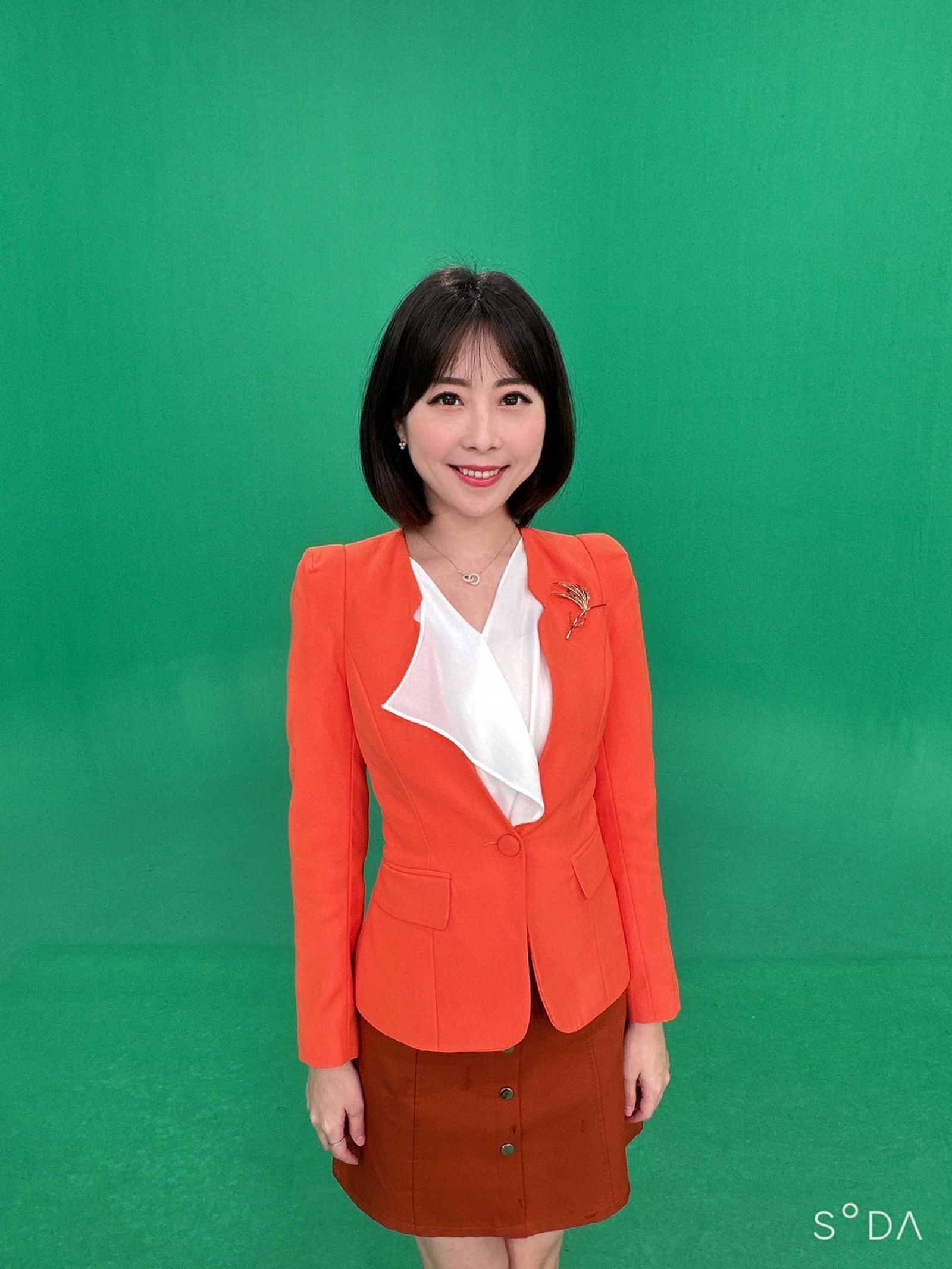 華視夜間新聞:羅意瑾主播。華視提供