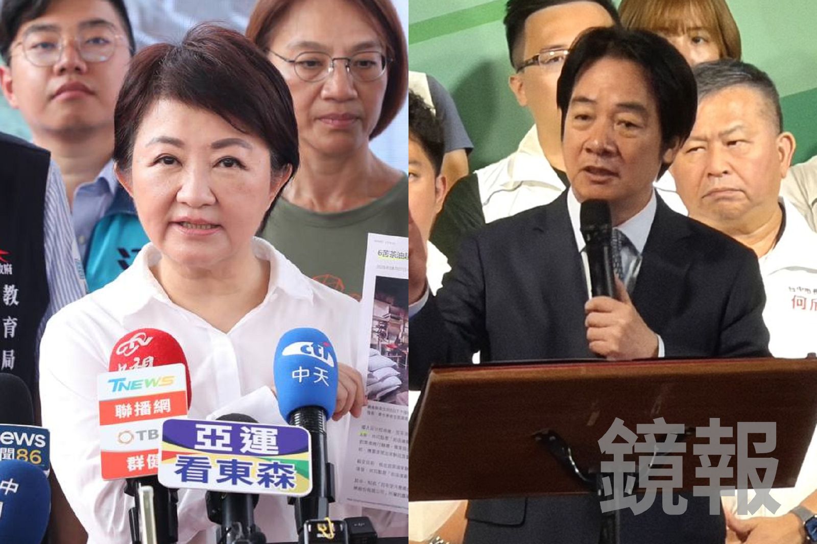 被酸「神隱1個月」賴清德0看稿狂轟食安破口! 盧秀燕反嗆:關心我比2300萬人還多