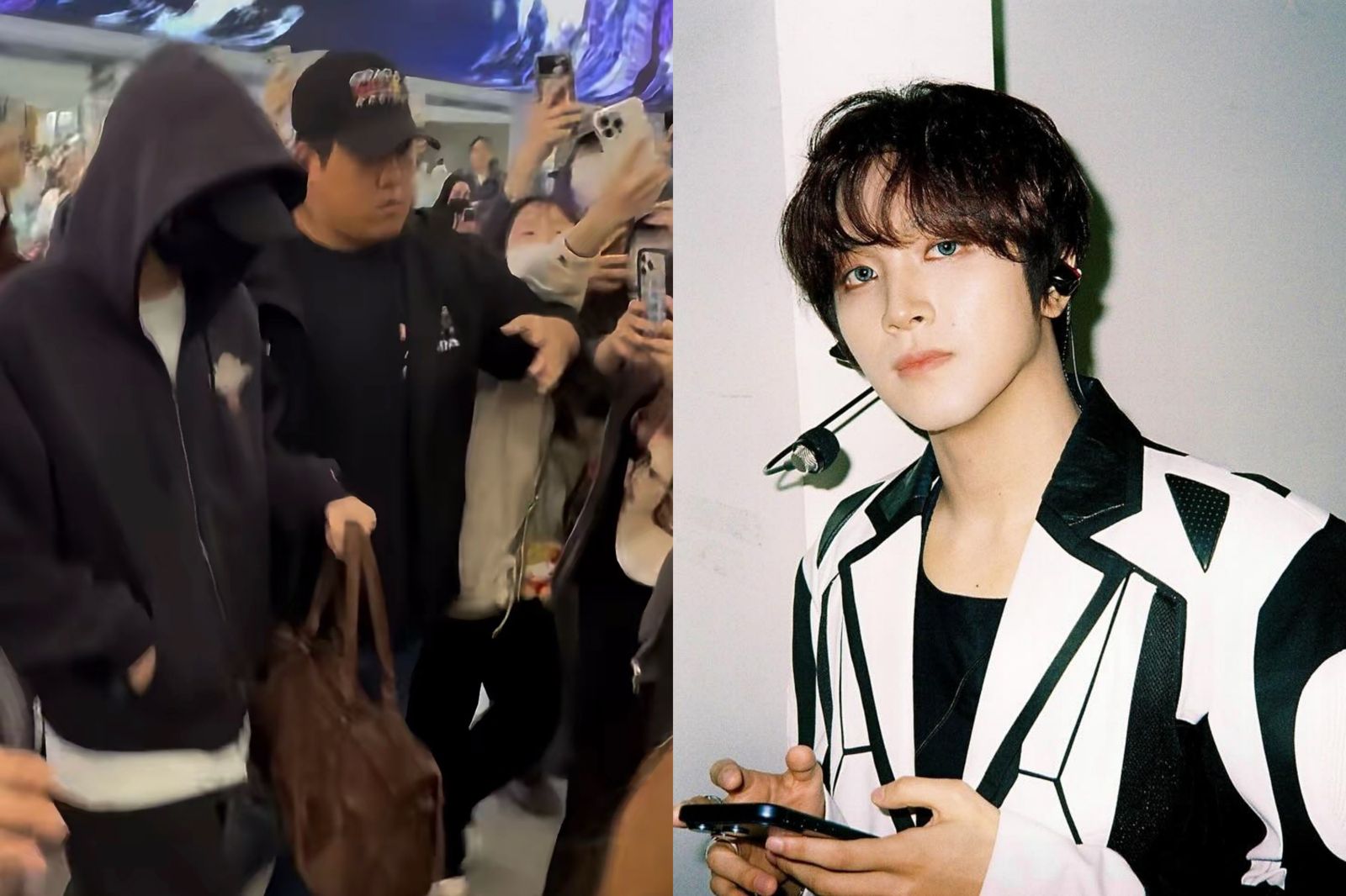 爆密戀女網紅被圍剿！25歲男偶像現身機場遭「貼臉罵」　私生飯失控飆髒話全被拍