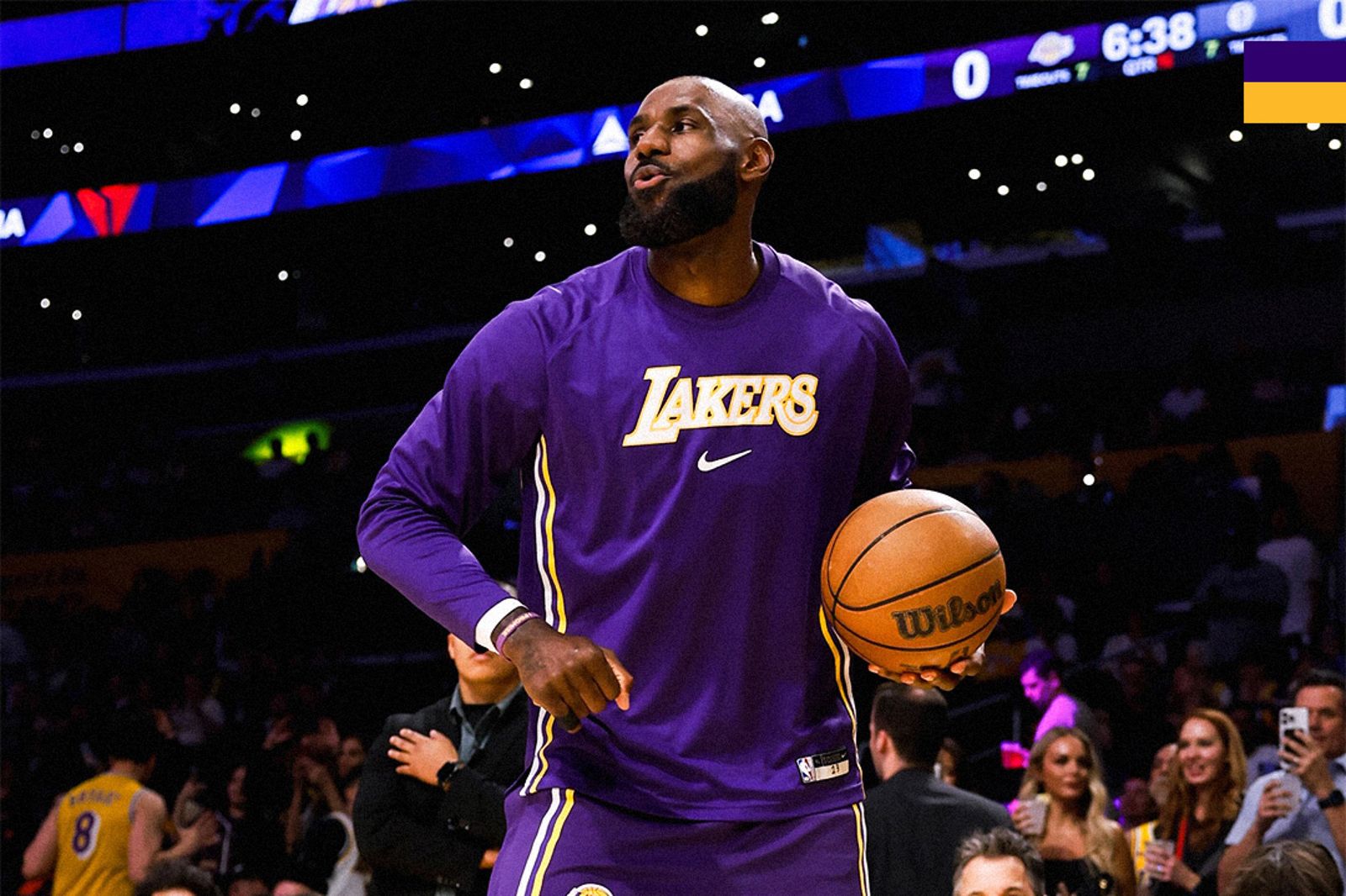 NBA父子同台再創里程碑!詹皇助攻兒子命中三分 湖人穩居西區第三