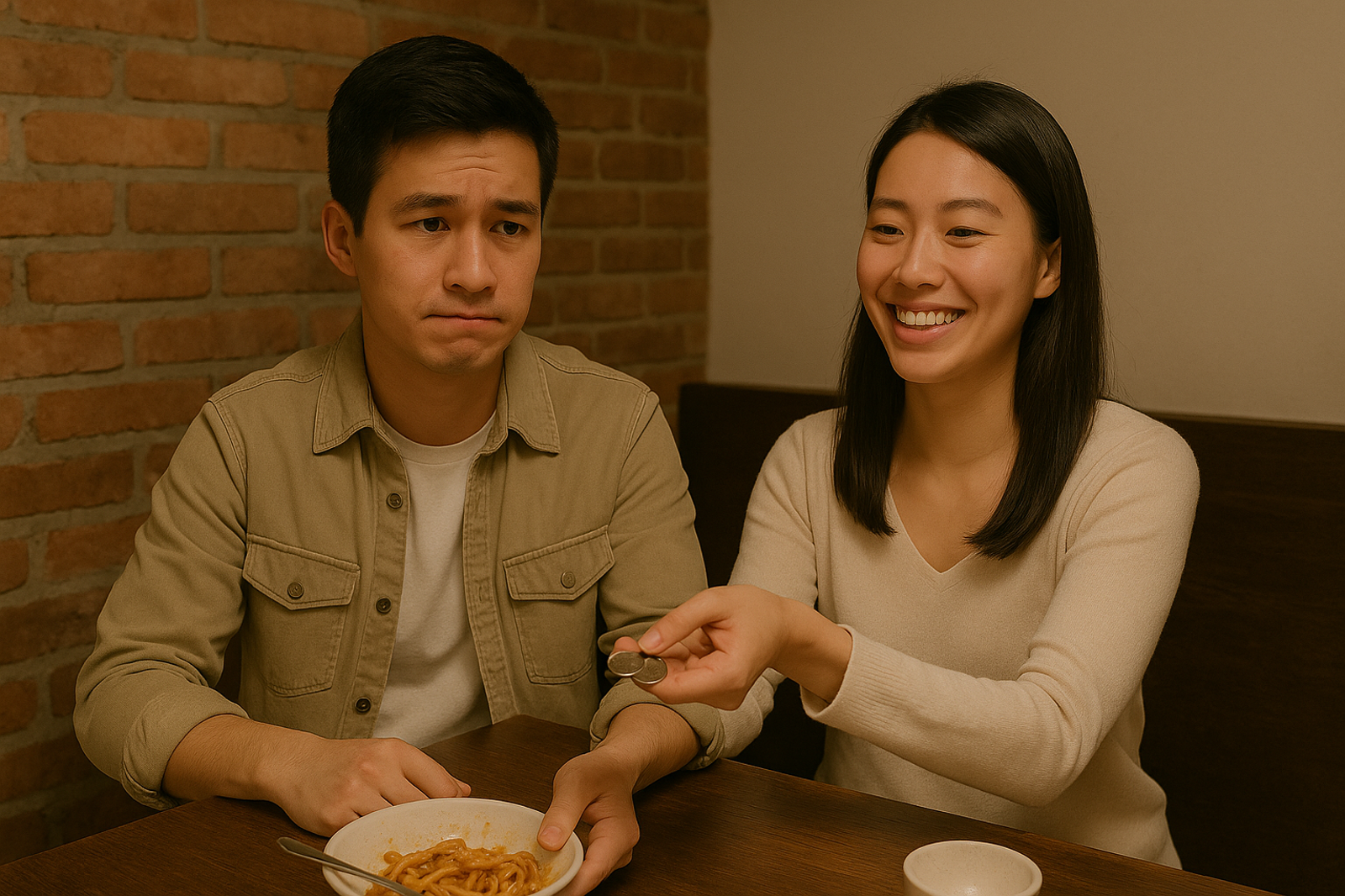 他想請客卻被「AZ制」　網友一看帳單瞬間歪樓