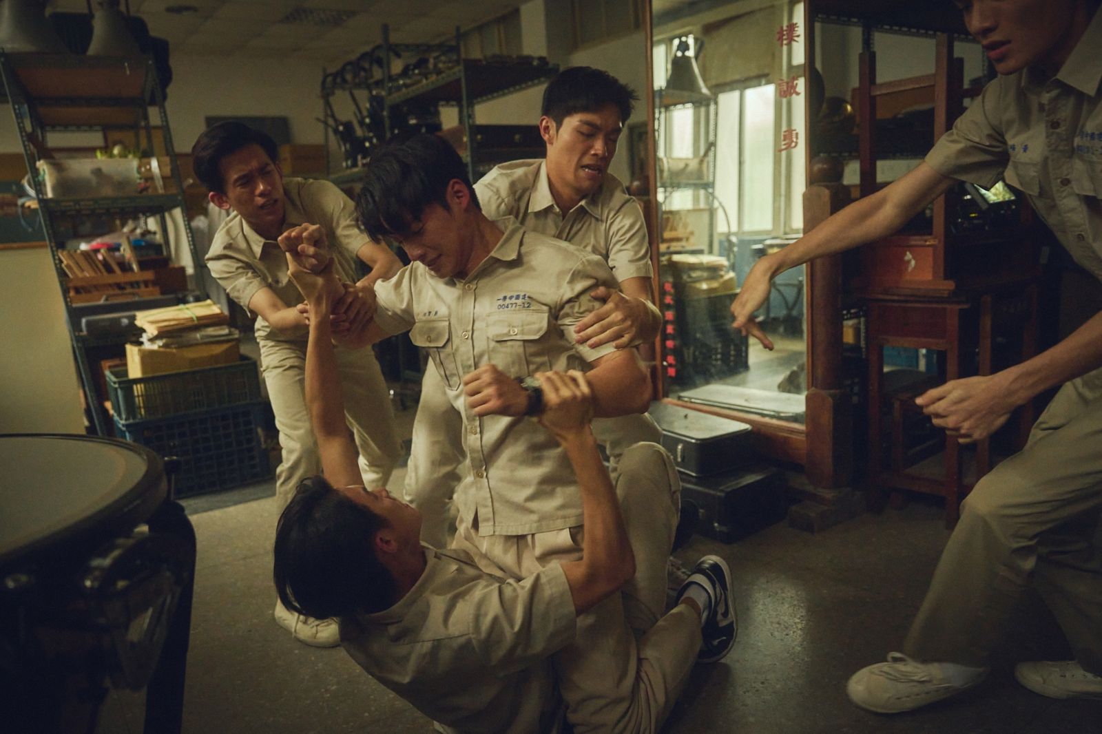 《進行曲》樂器室真打5小時！余杰恩狂補《灌籃高手》　劉育仁拍到瘀青