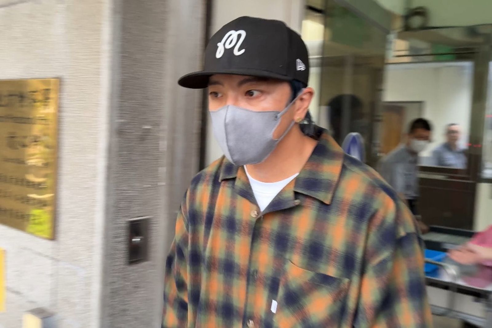 坤達閃兵,日前被移送地檢署。呂健豪攝