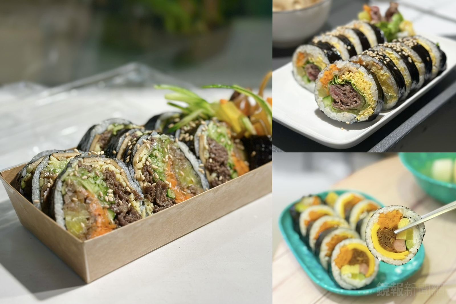 台北這3家韓國人做的飯捲太厲害！餡料爆滿、麻油香炸裂