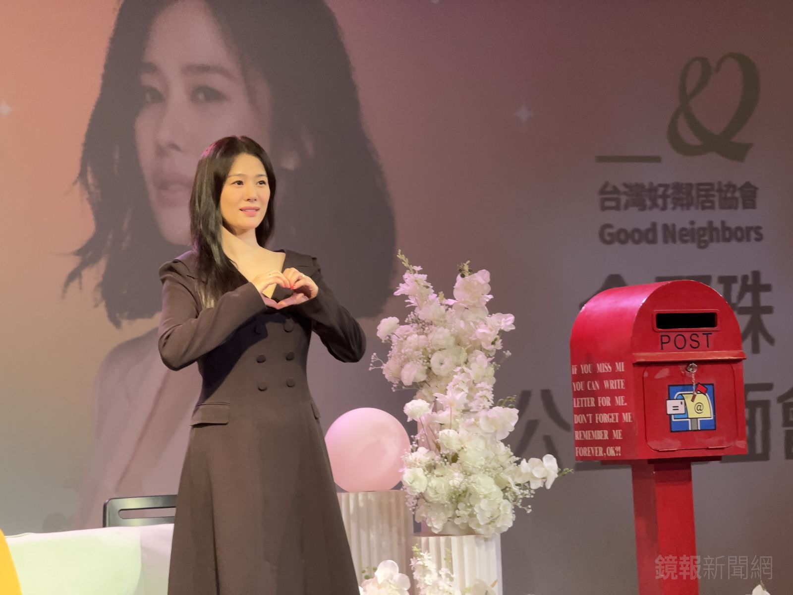 南韓視后金賢珠記者會。潘佳琪攝