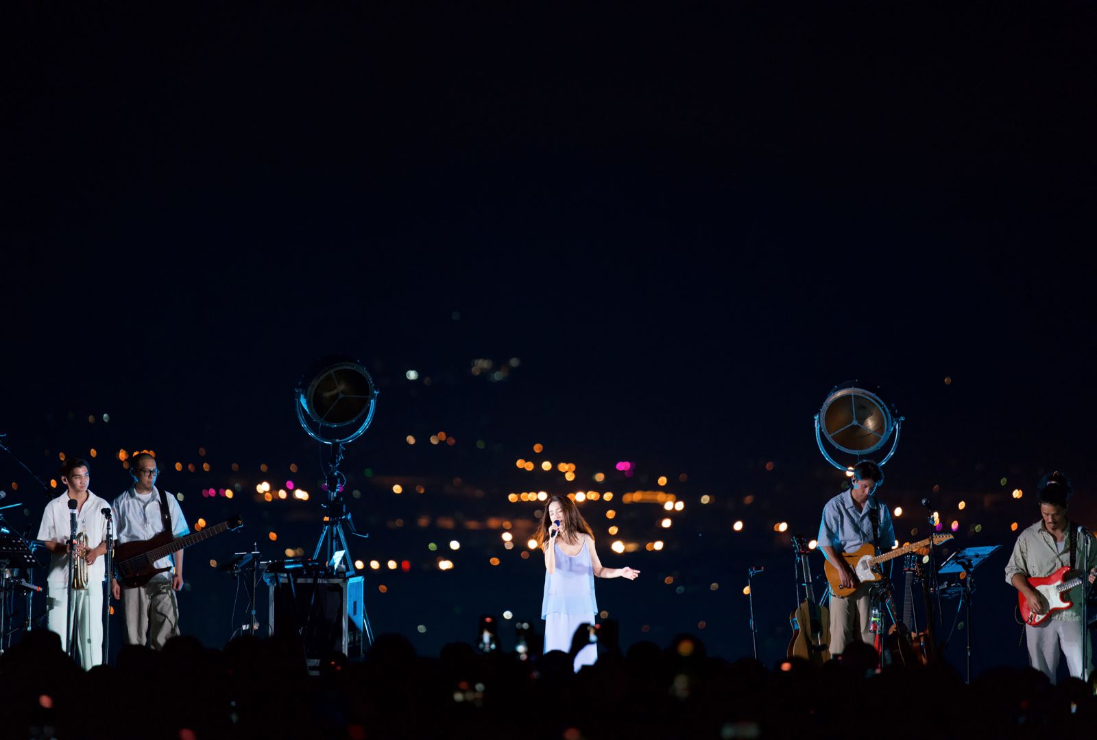 田馥甄的「田調」小巡演上週末在南投埔里舉行。何樂音樂提供