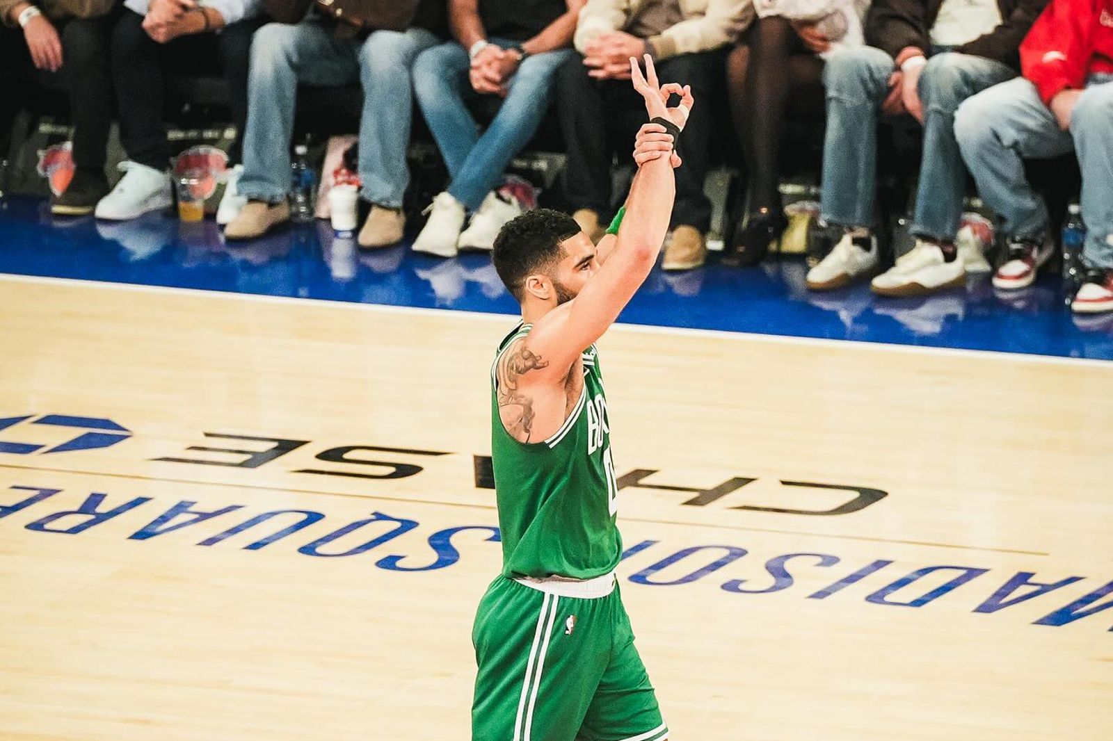 NBA/Tatum第3戰回穩超越Kobe紀錄 綠衫軍力克尼克開胡