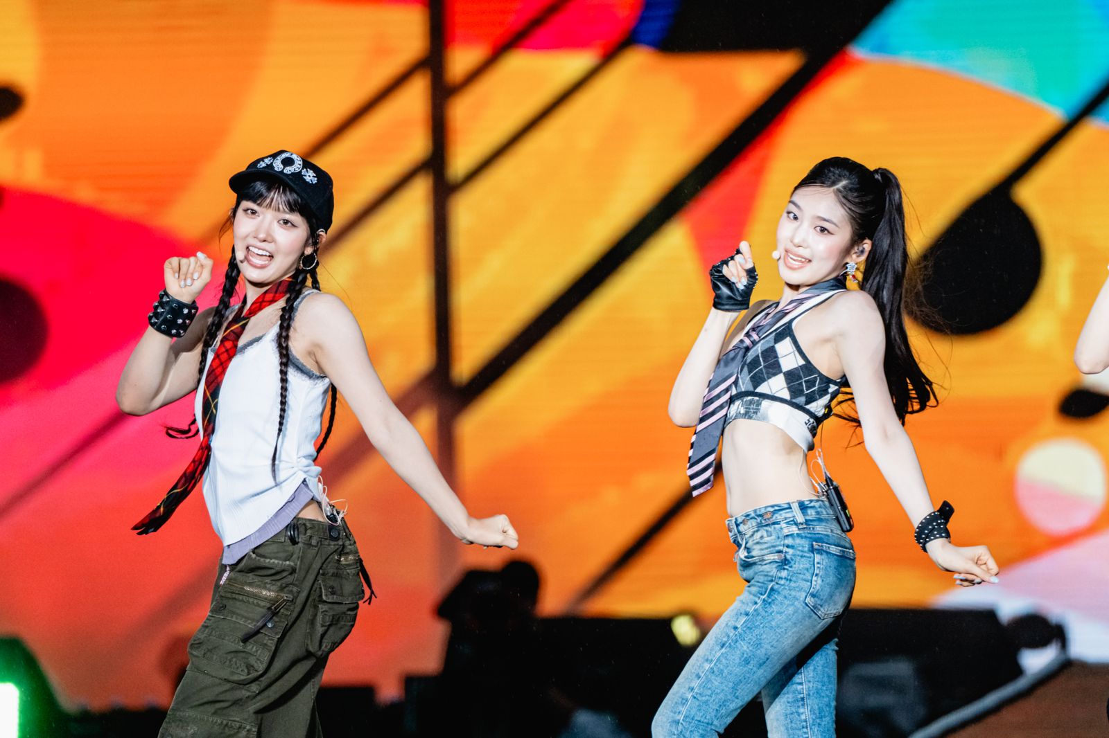 Kumi（左）與Beni都是BLACKPINK的粉絲，今特別演唱前輩的歌曲。讀者提供