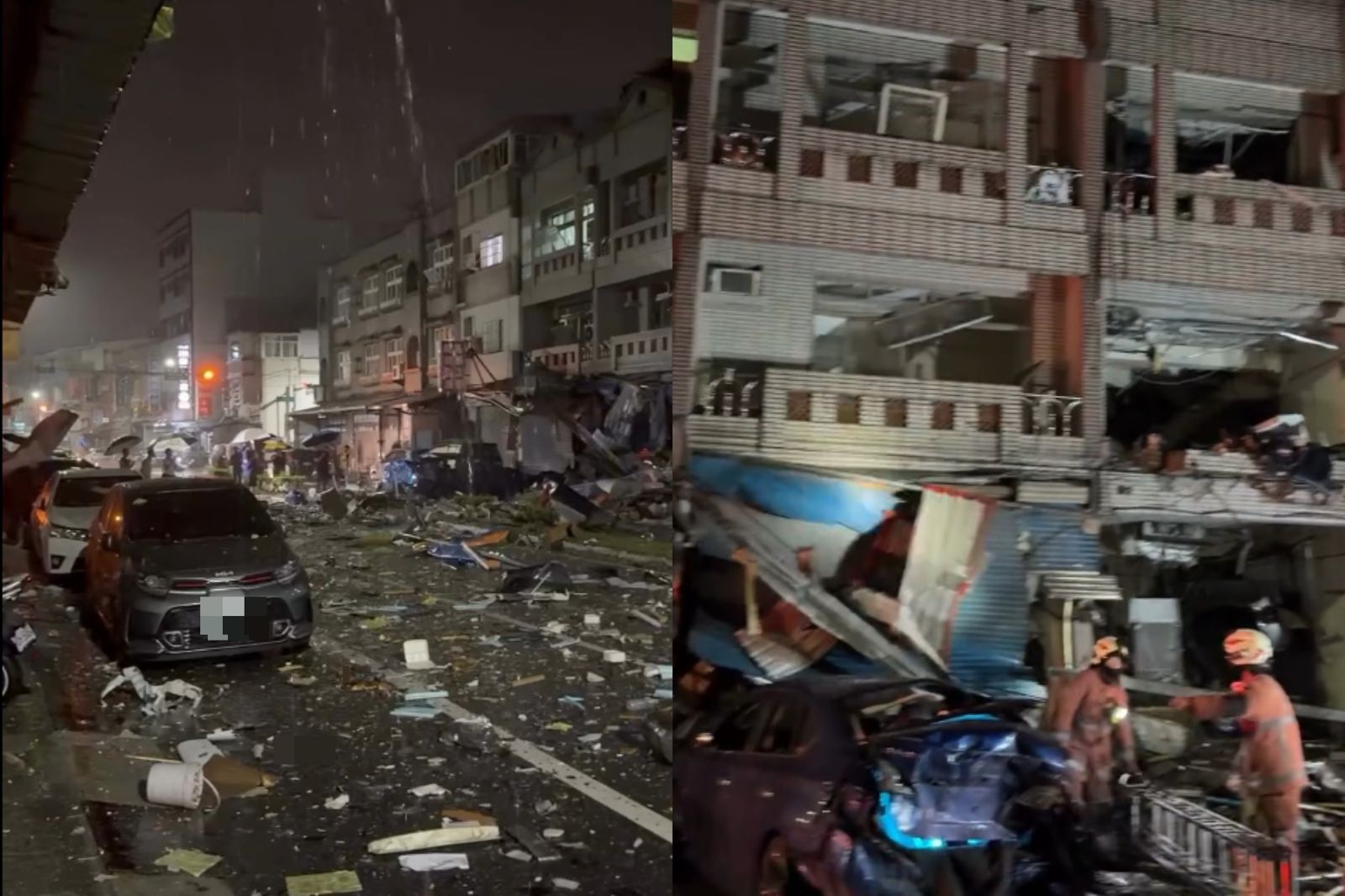 新竹便當店氣爆釀2死!附近居民落地窗全毀...驚呼:這裡是地獄嗎?