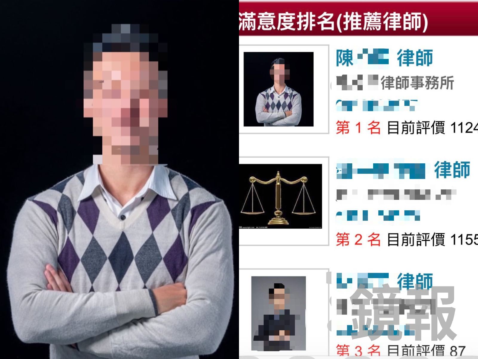 明星律師身分曝光!專精刑辯「滿意度第一」 路倒被搜出安毒狼狽遭逮