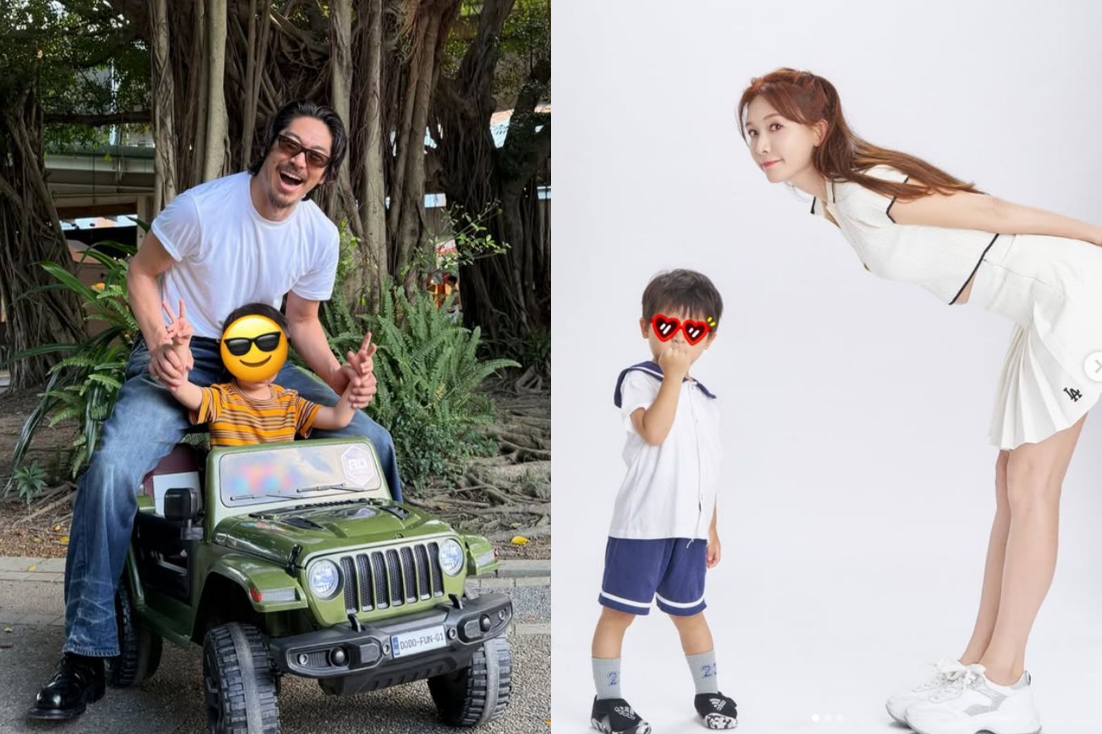 林志玲夫AKIRA 曬父子照吸萬人點讚 揭父親節為何不是8月8日