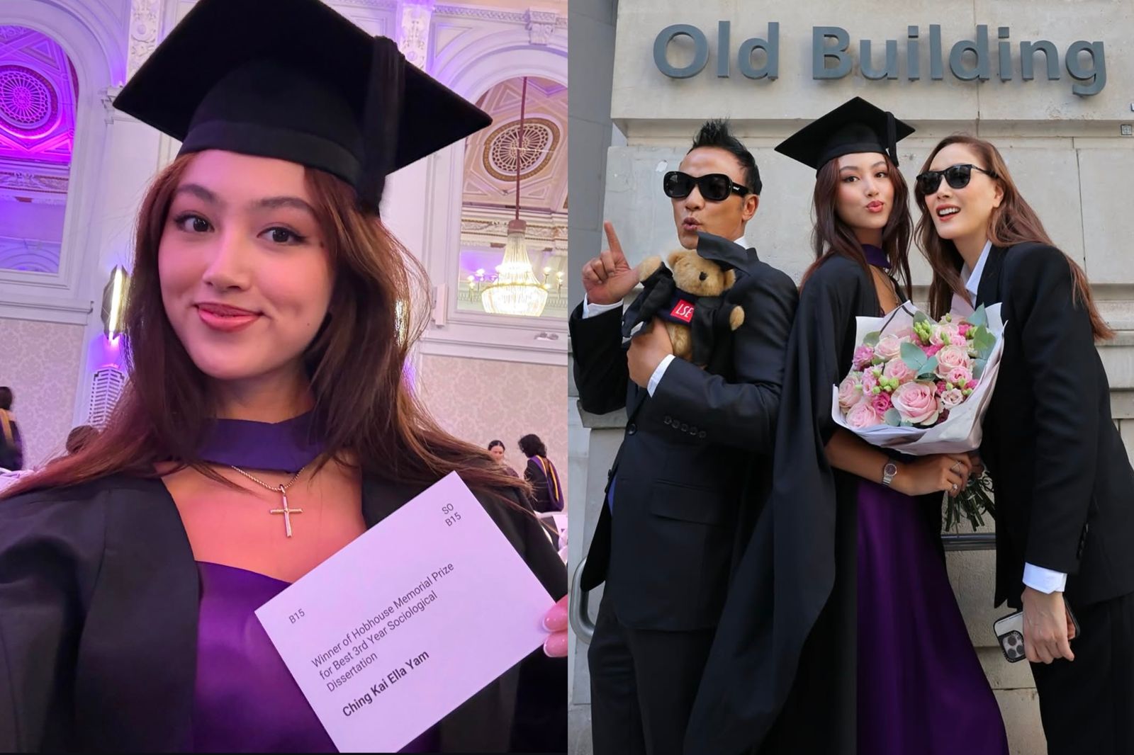 任達華20歲愛女太狂了!頂尖名校「一等榮譽」畢業 再奪最佳論文大獎