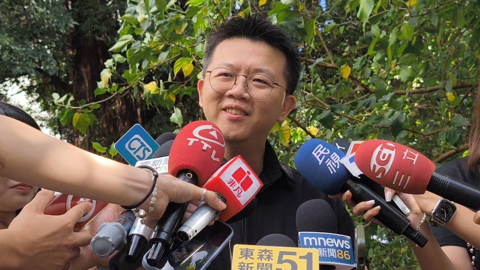 黃逸豪出面受訪。圖/翻攝畫面