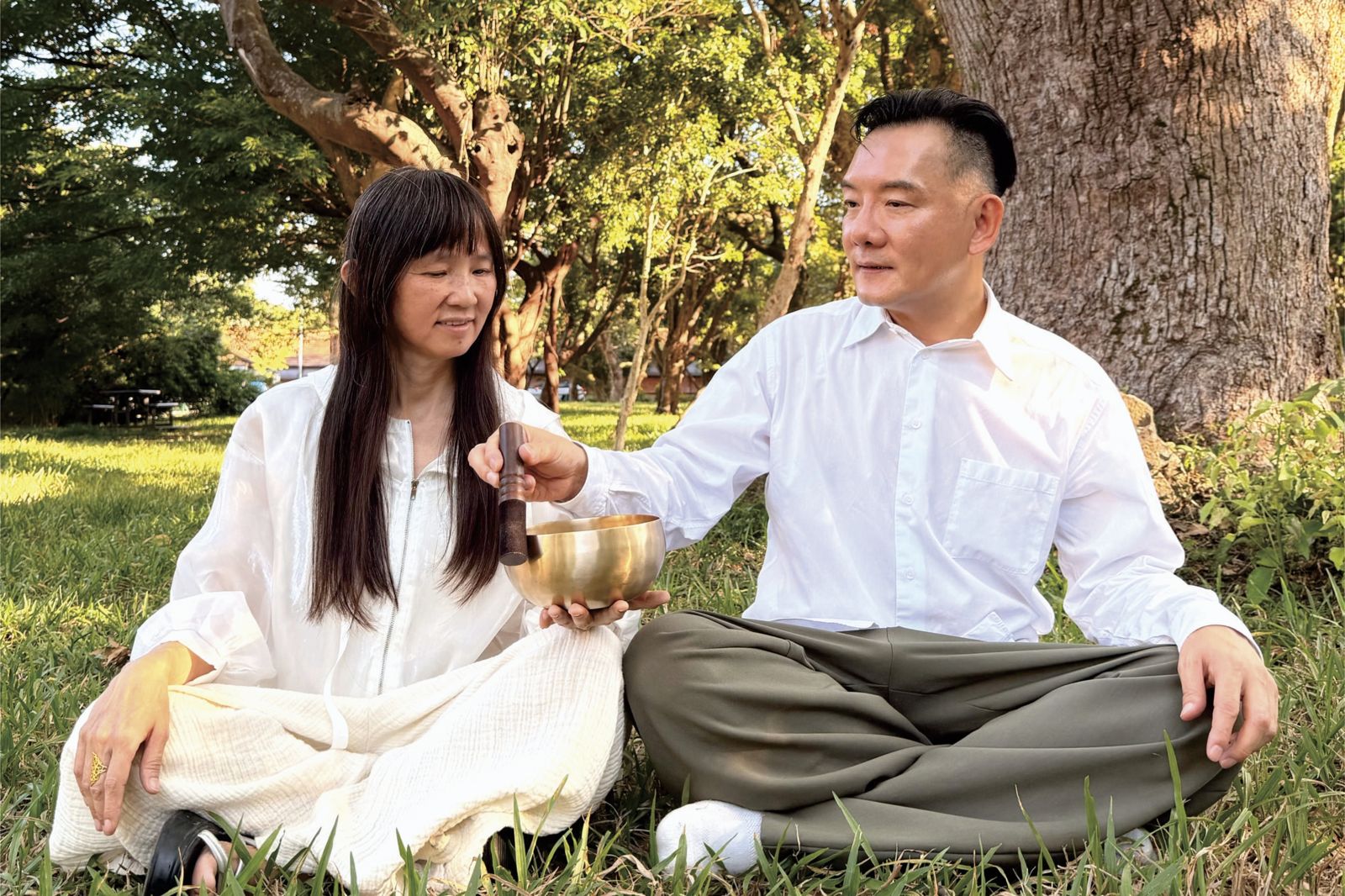 吳克群罕見告白身心狀況！田定豐打造「頌缽清理」助其療癒