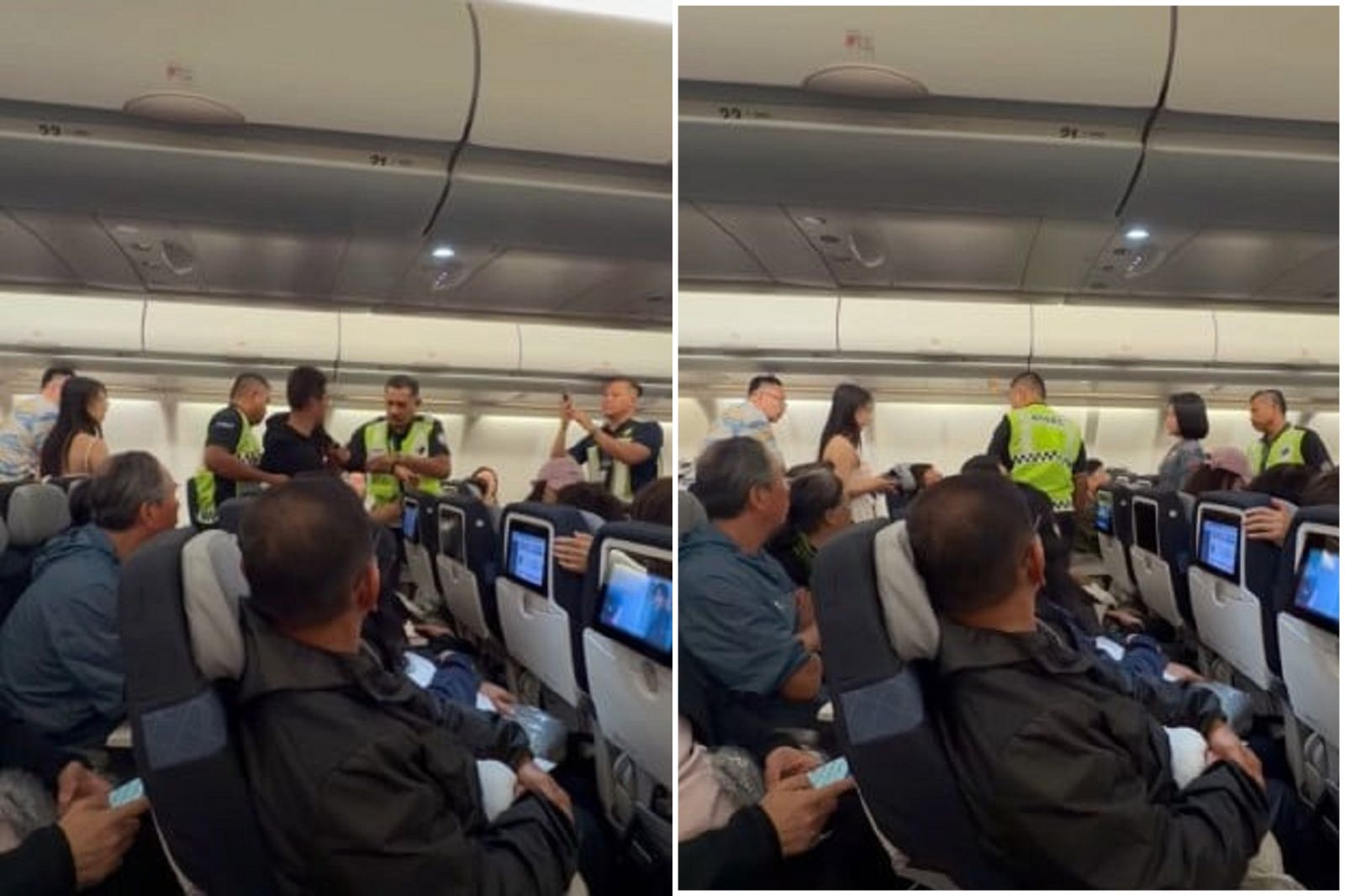 中國客搭馬航亂摸女空服員　被警強制帶下機抵抗亂喊「中馬友好」