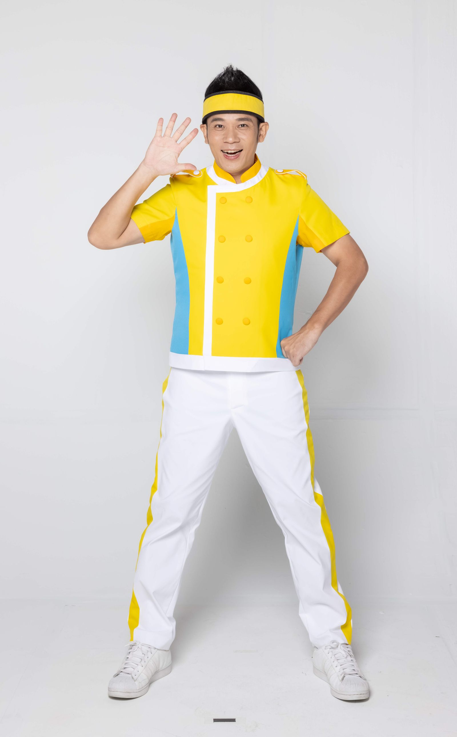 香蕉哥哥登上金鐘頒獎舞台。三立提供