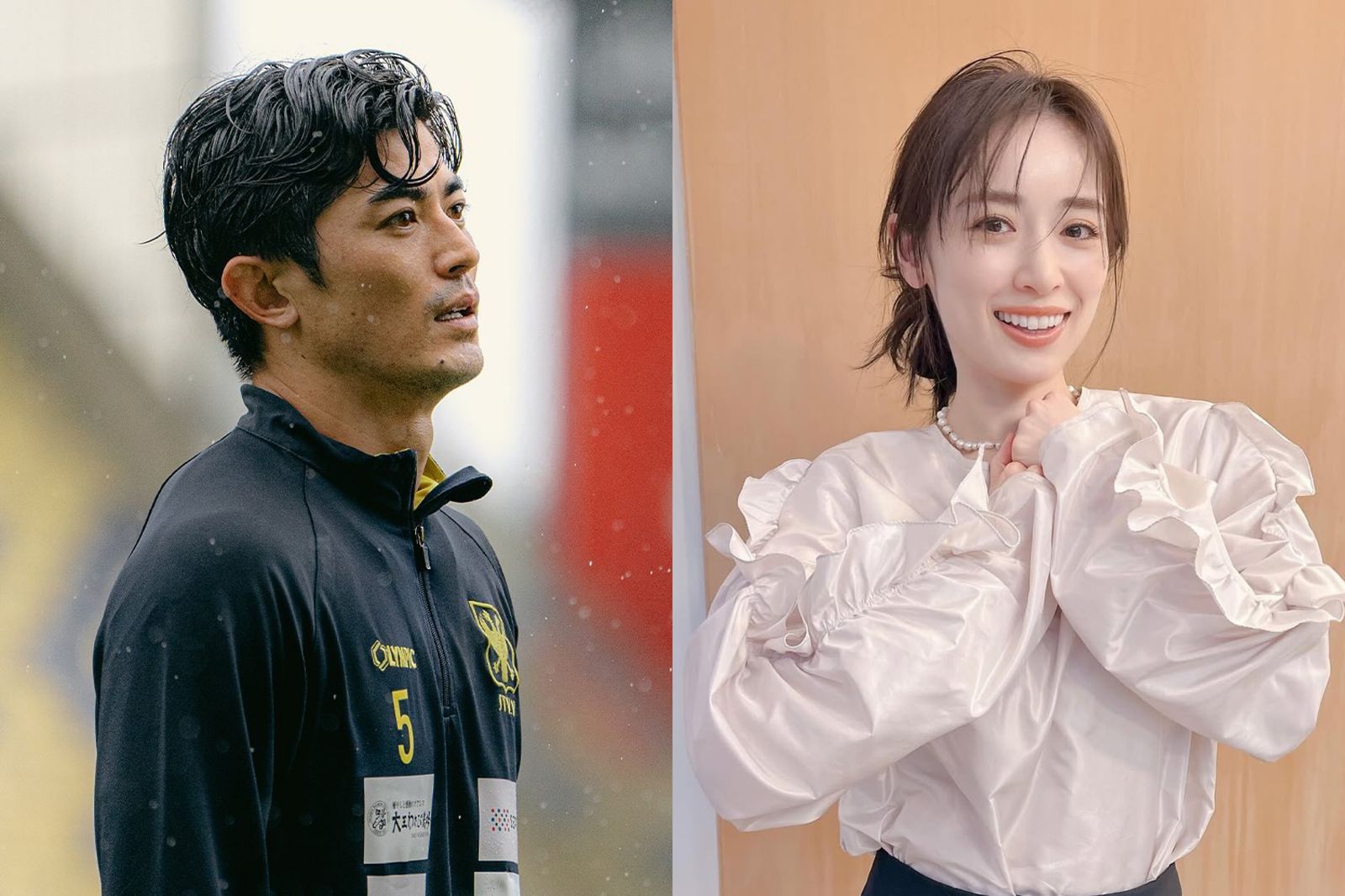 「真人版娜美」泉里香結婚了！閃嫁型男國腳谷口彰悟　網讚：高顏值夫婦