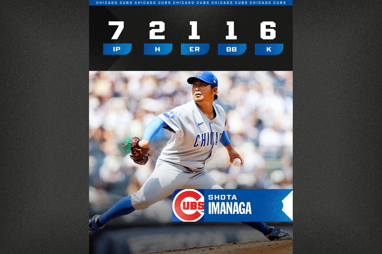 MLB/七局好投壓制洋基打線 今永昇太不居功感謝隊友幫助