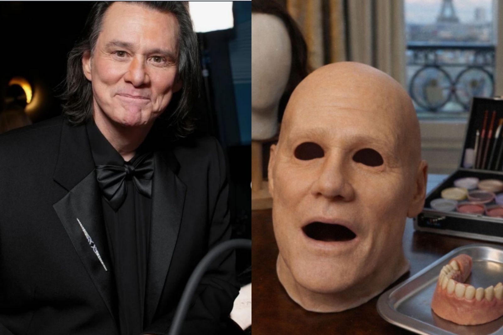 金凱瑞出席領獎是替身？他發「面具照」加深謎團　主辦單位解答
