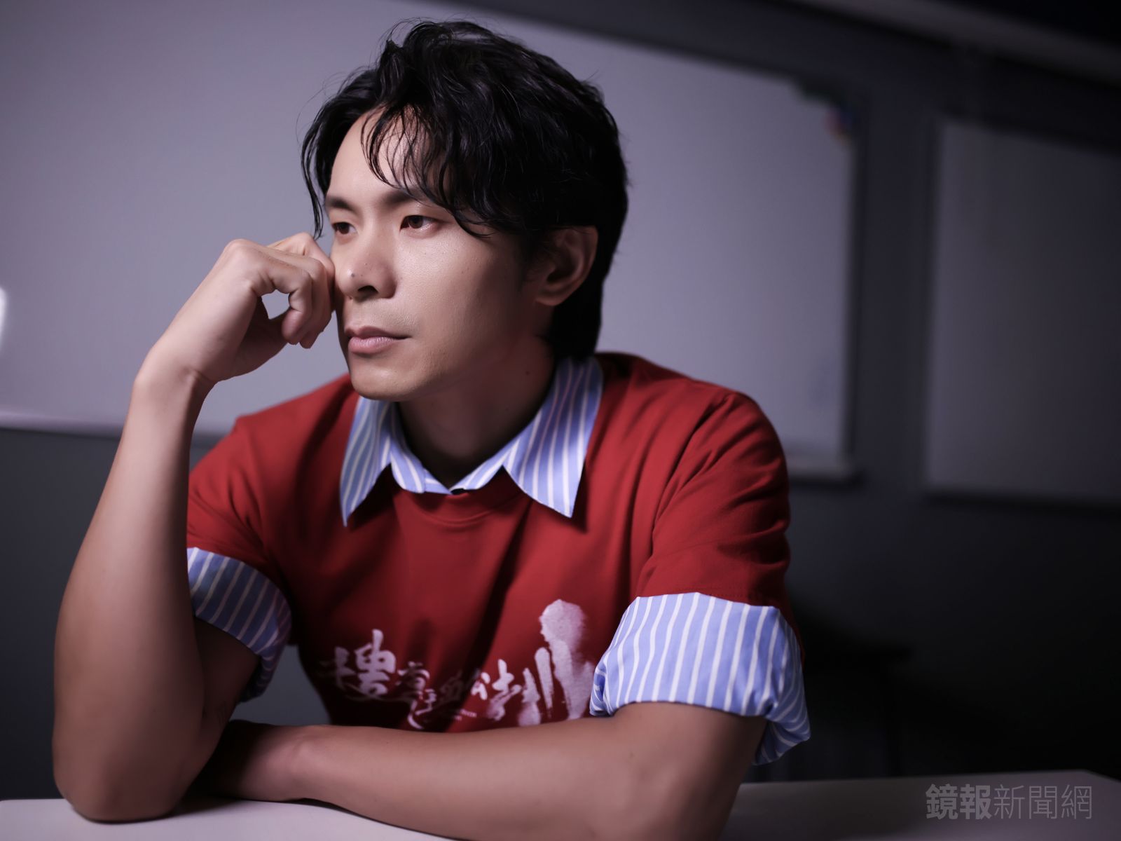 姚淳耀說自己私下個性與角色反差很大，很多人以為他很健談，其實自己是句點王。劉耀勻攝